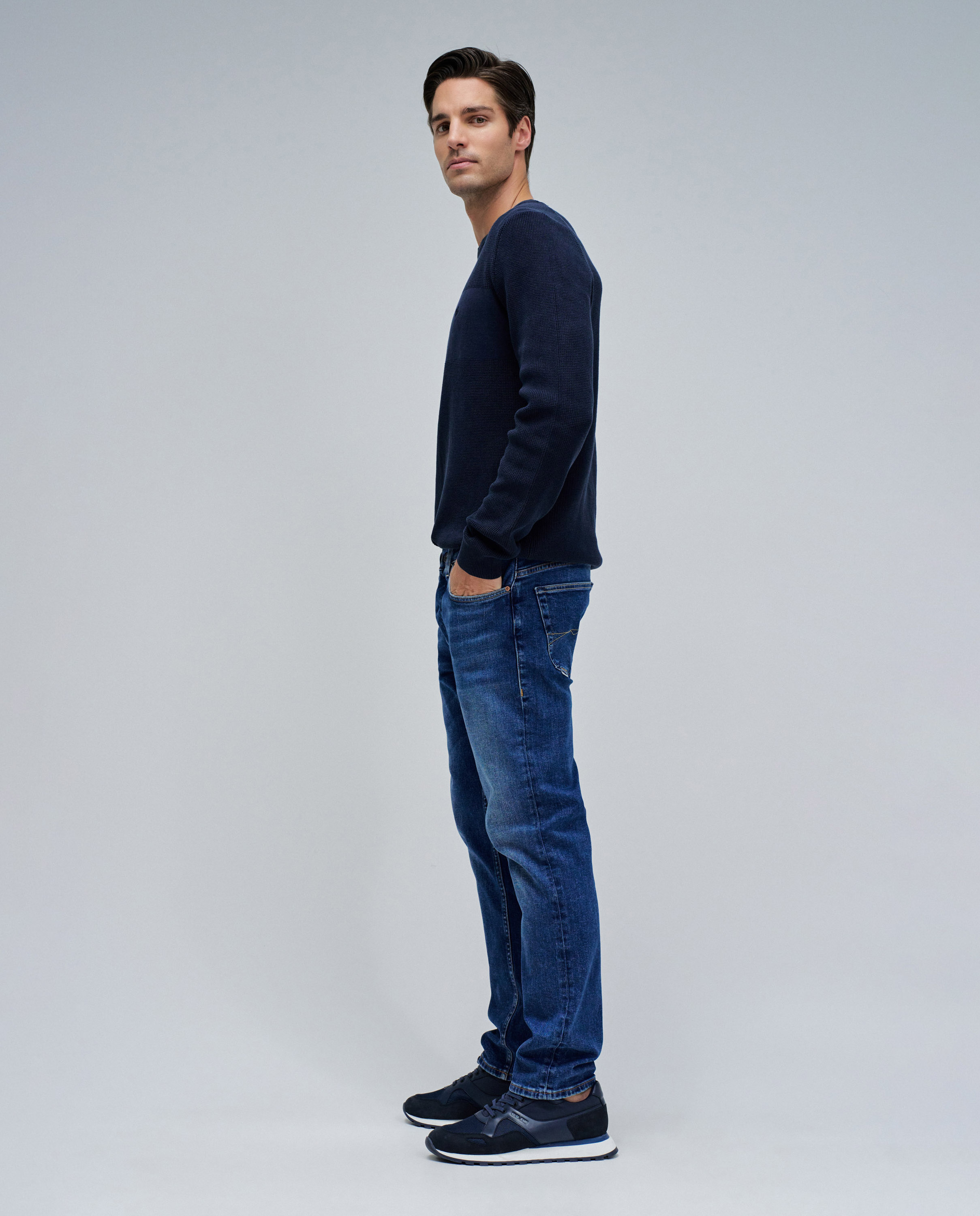 Jeans Regular Fit Azul-2
