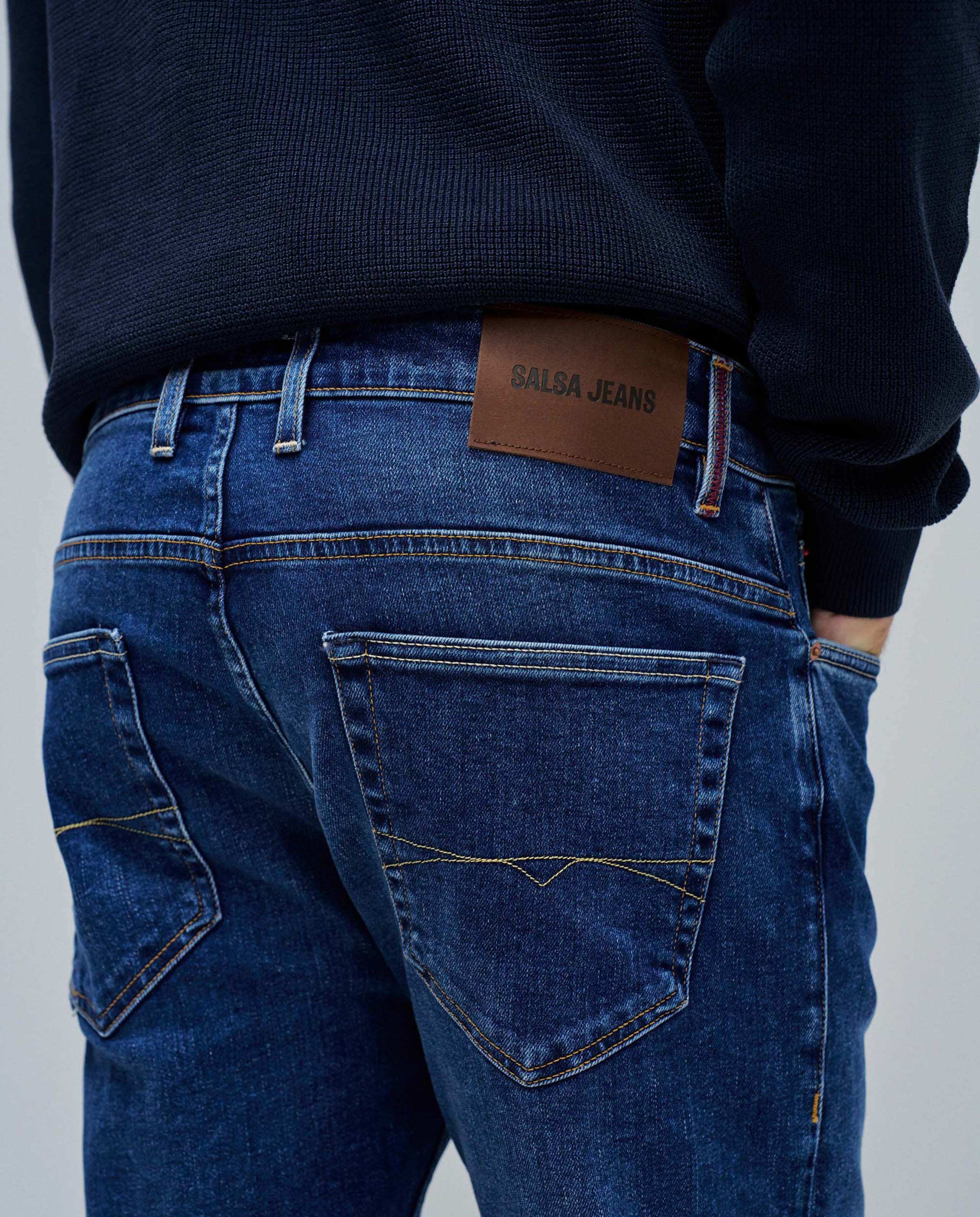 Jeans Regular Fit Azul-4