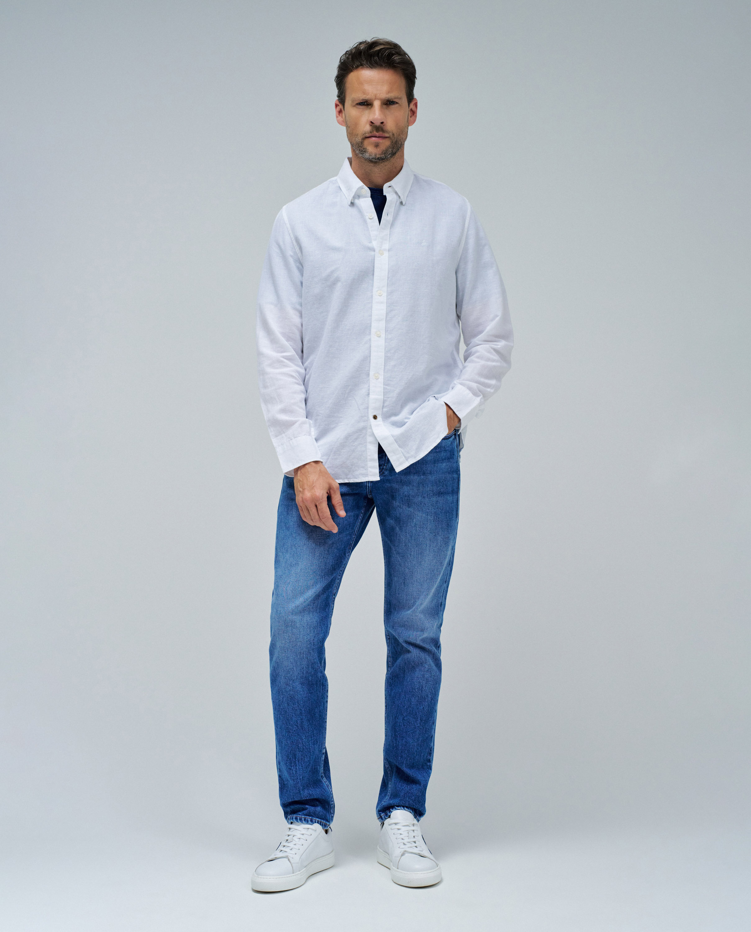 Jeans Slim Fit Azul-1
