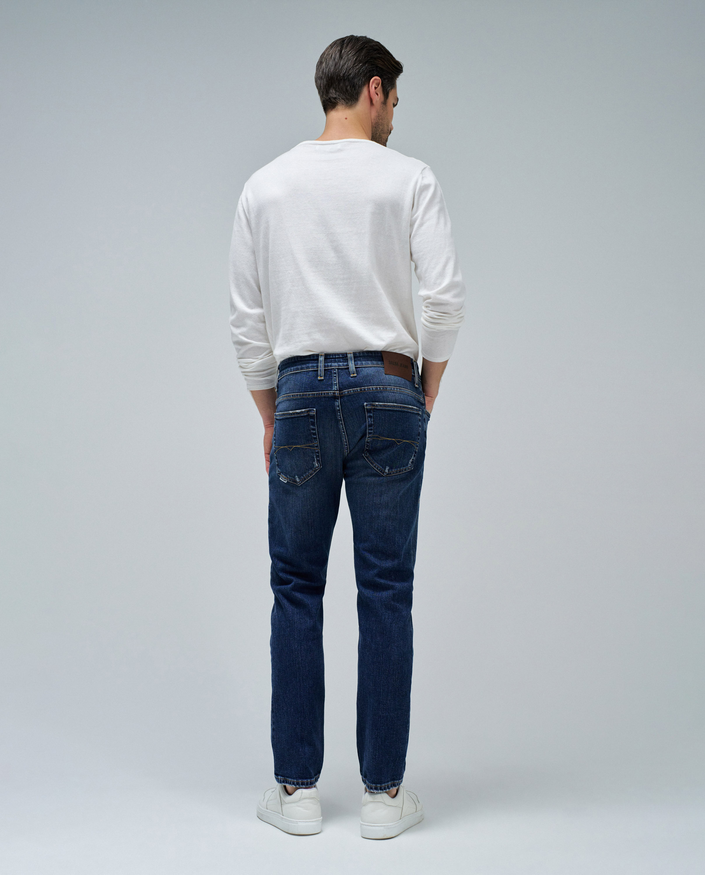Jeans Regular Fit Azul denim-3