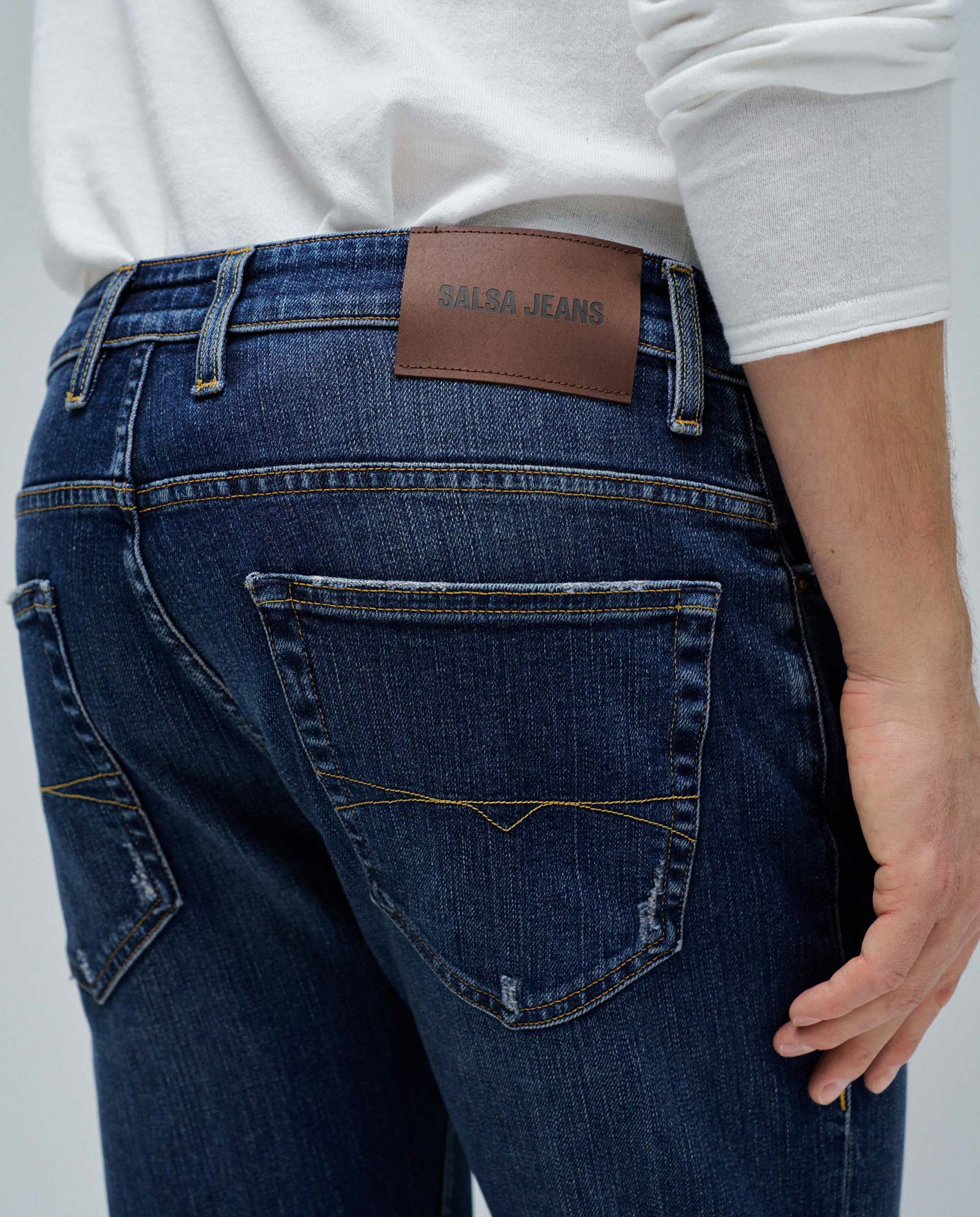 Jeans Regular Fit Azul denim-4