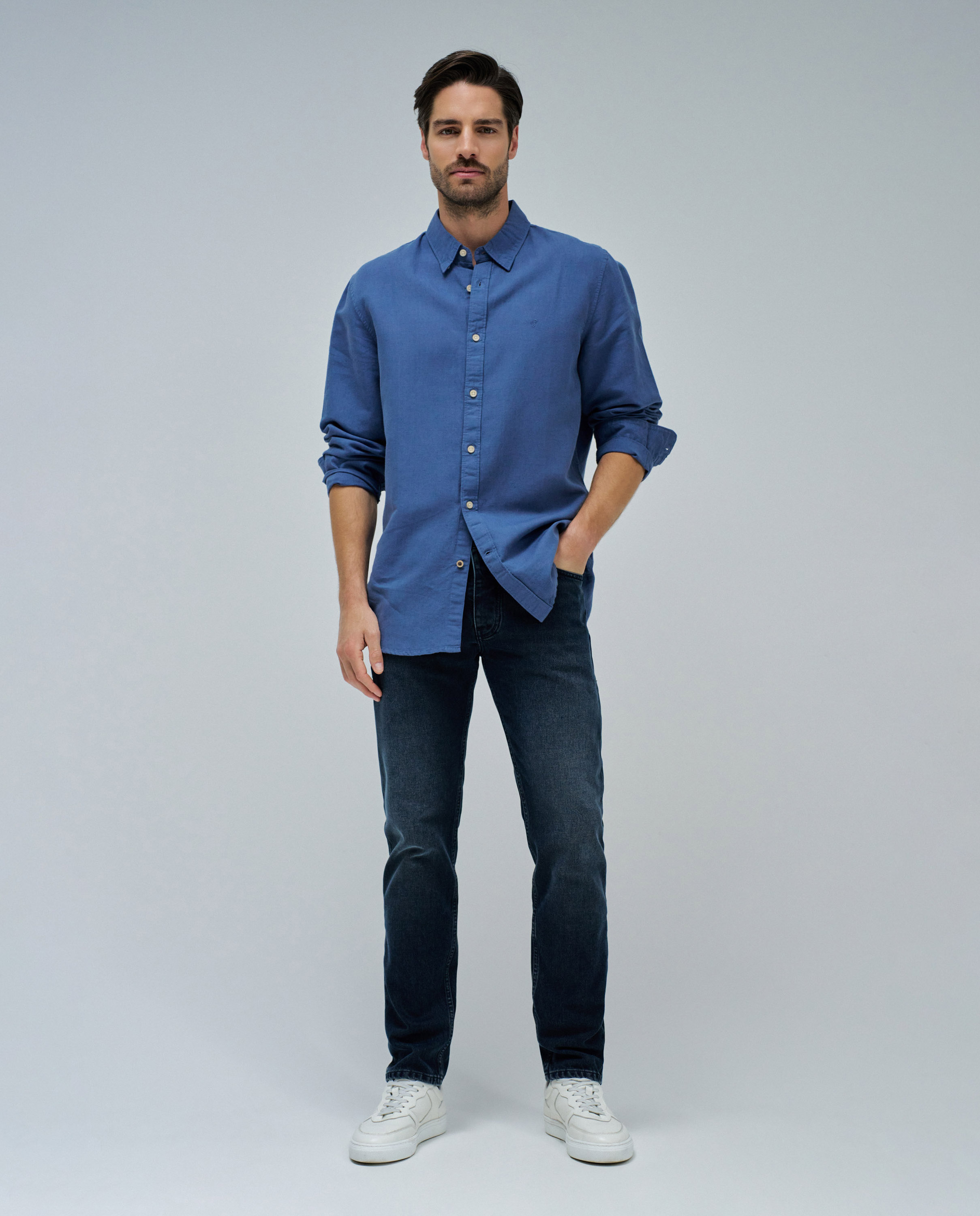 Jeans Regular Fit S-repel Azul denim-1