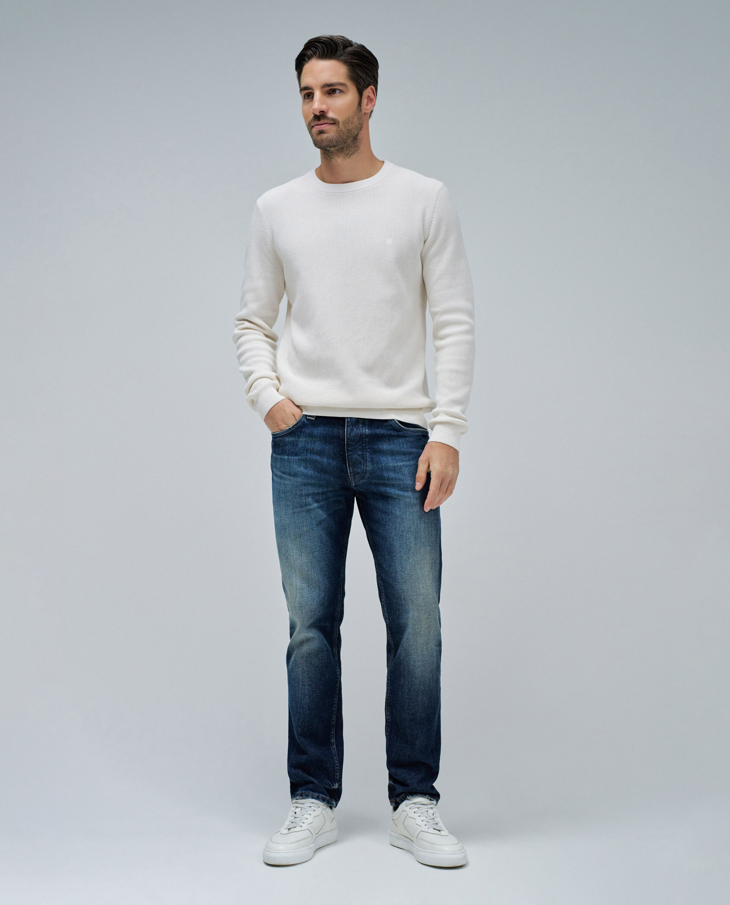 Jeans Regular Fit Craft Series Azul denim-1