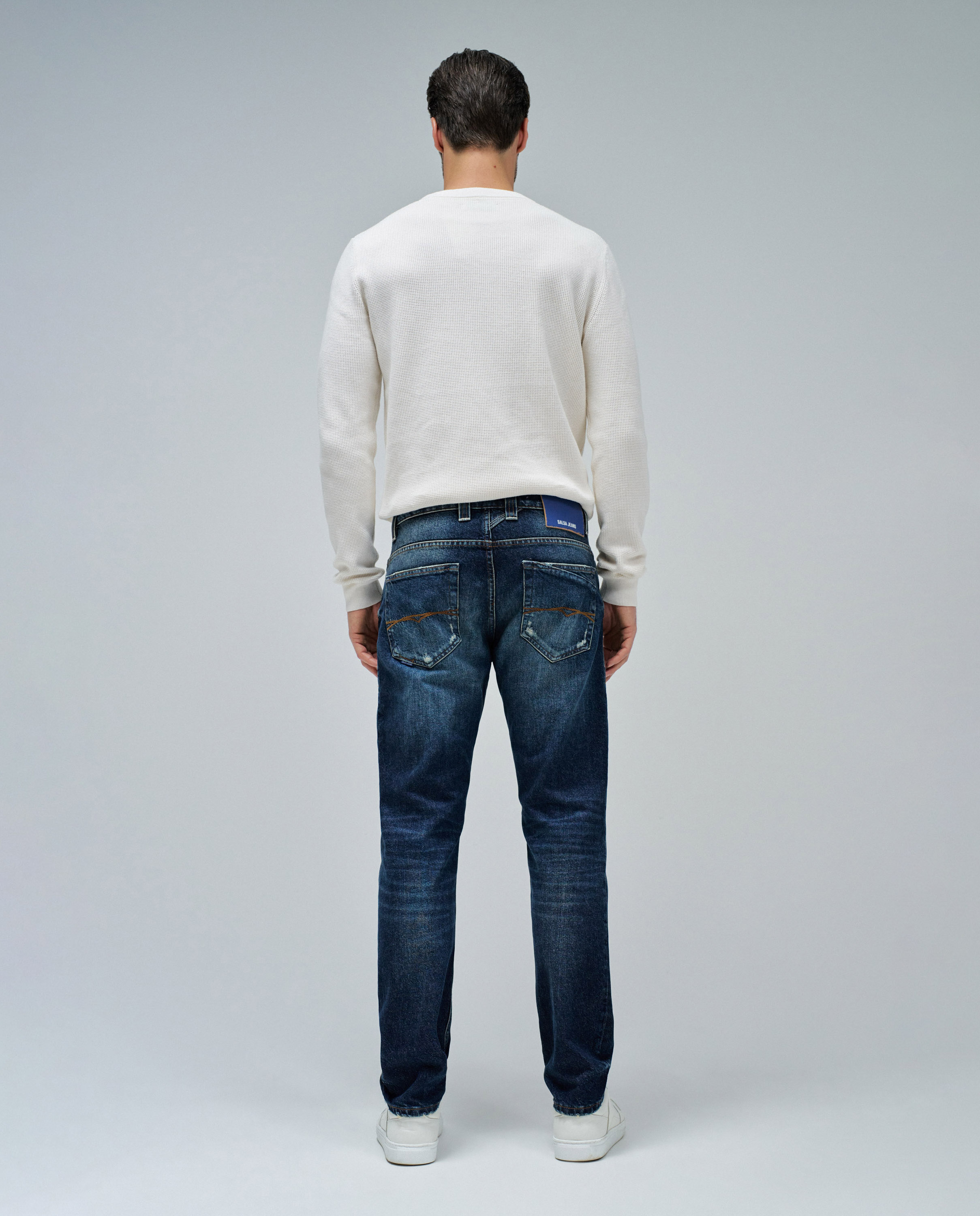 Jeans Regular Fit Craft Series Azul denim-3