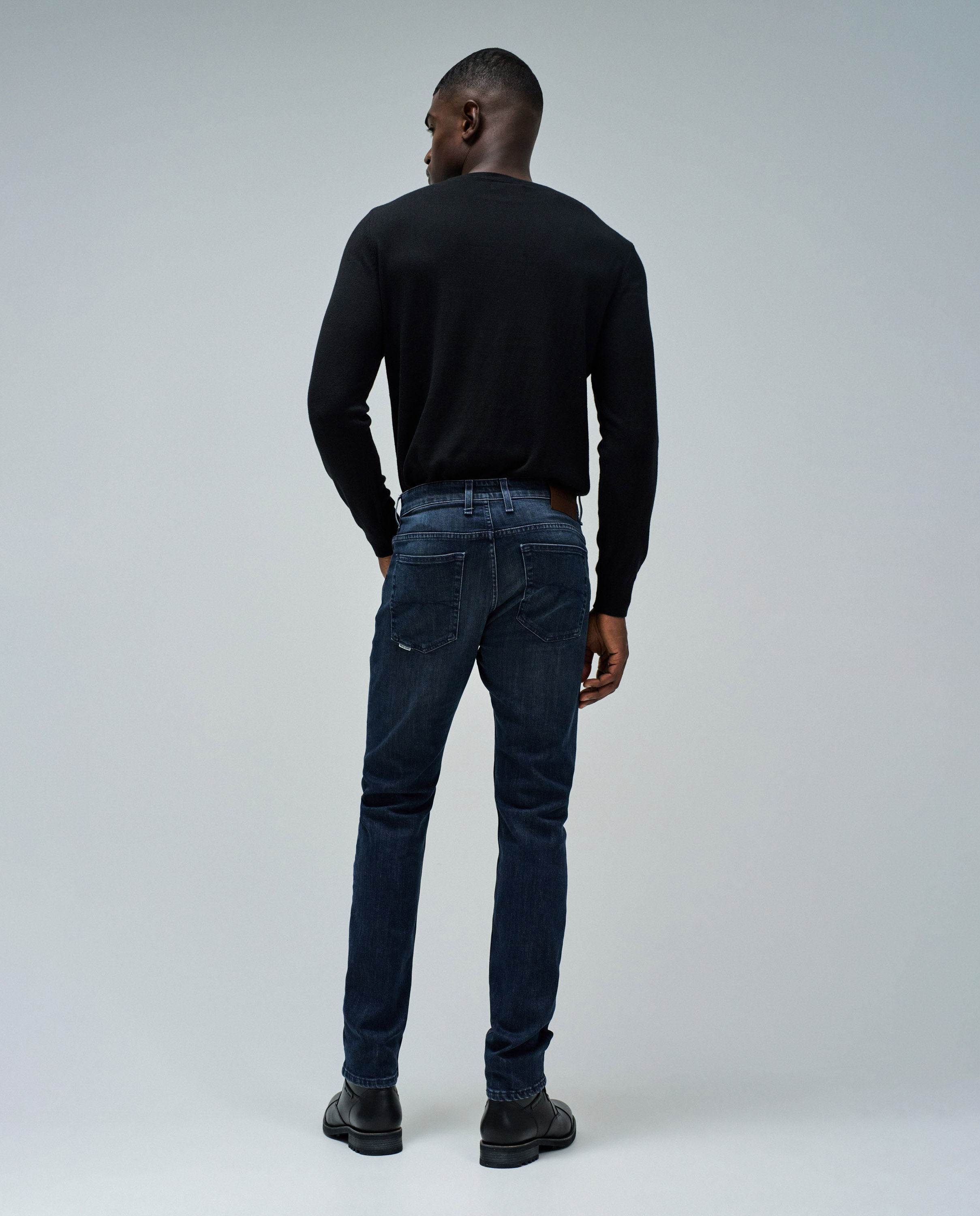 Jeans Slim Fit S-repel Azul-3