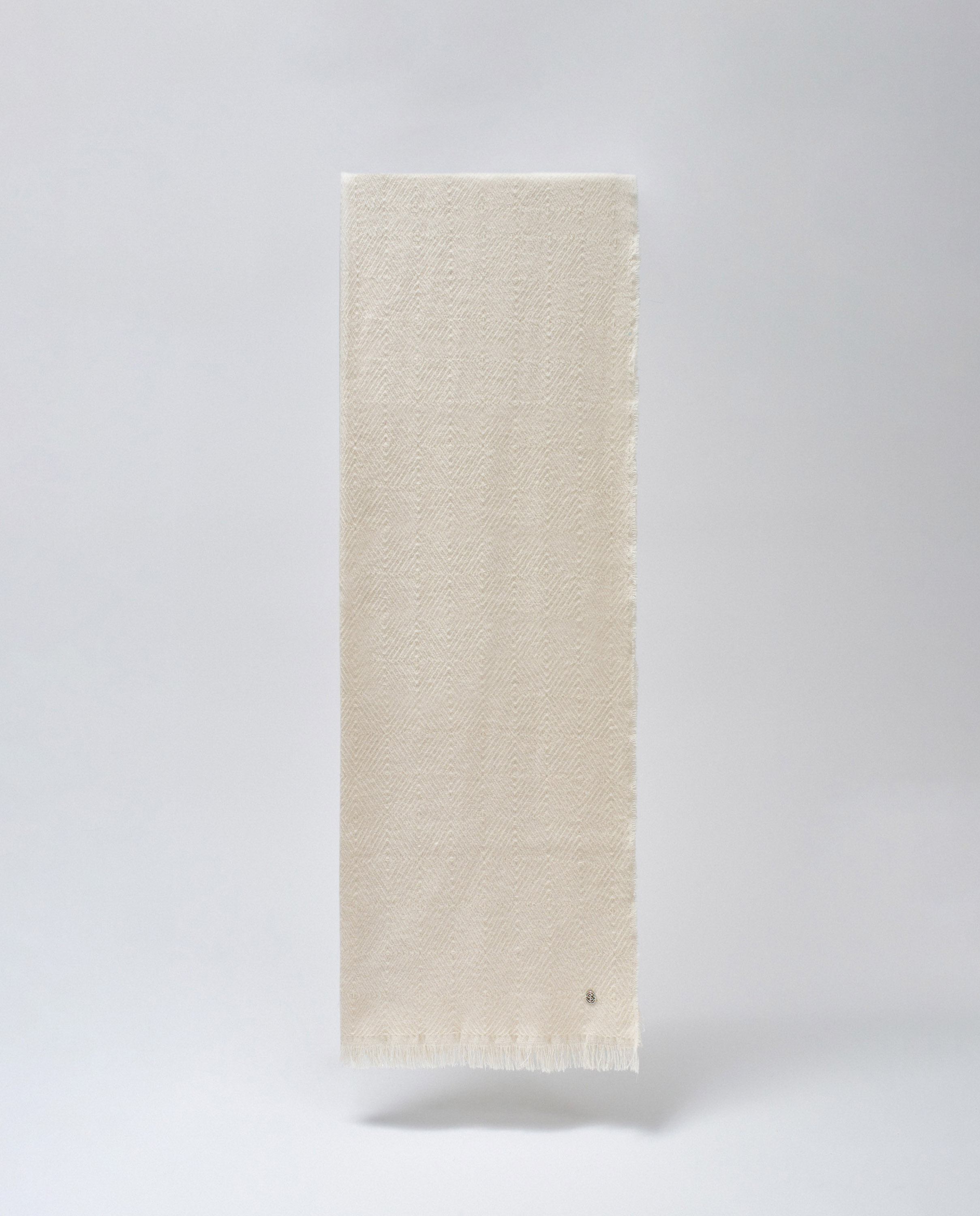 Cachecol com Lurex Natural-4