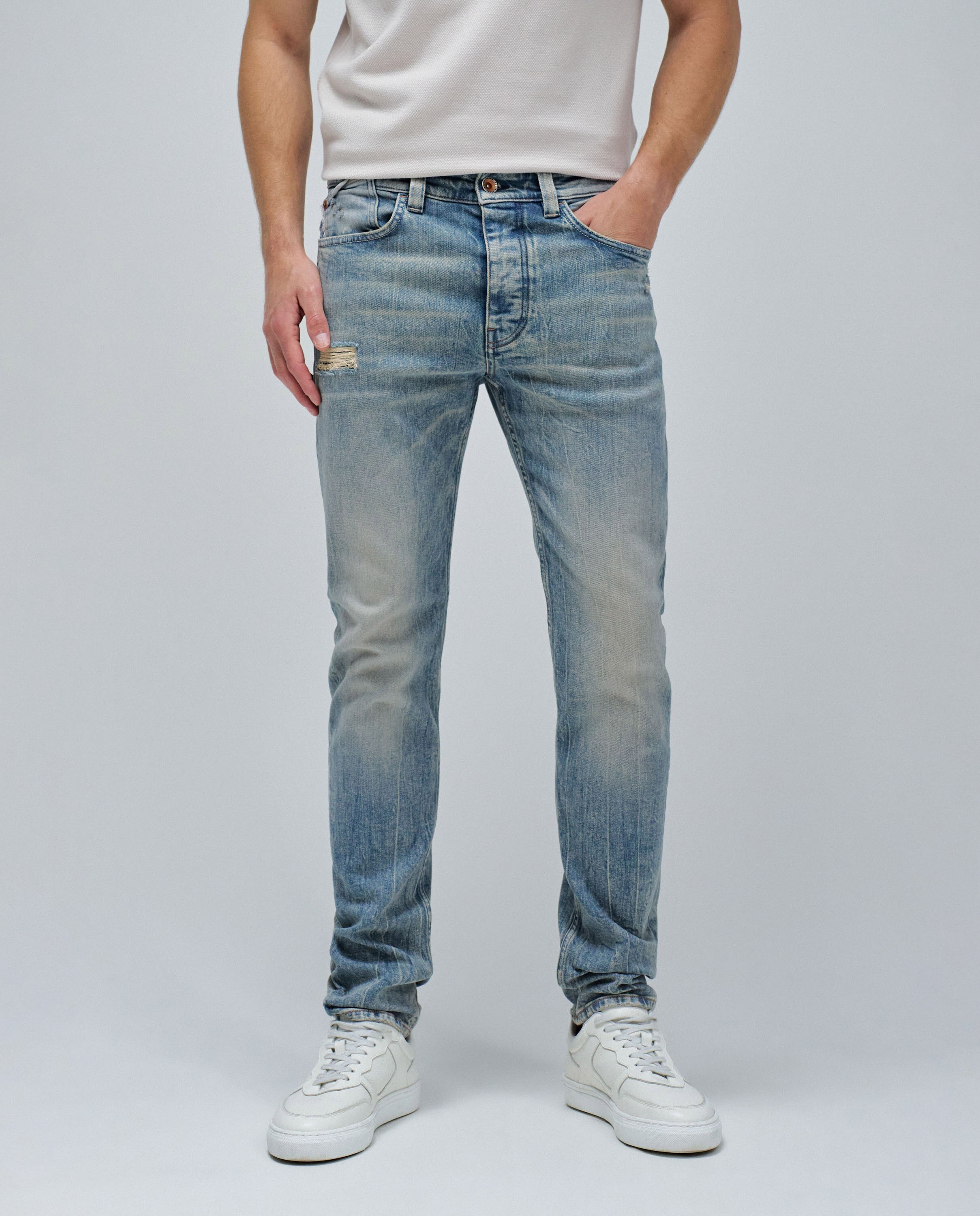 Jeans Slim Fit Craft Series Azul-claro-5