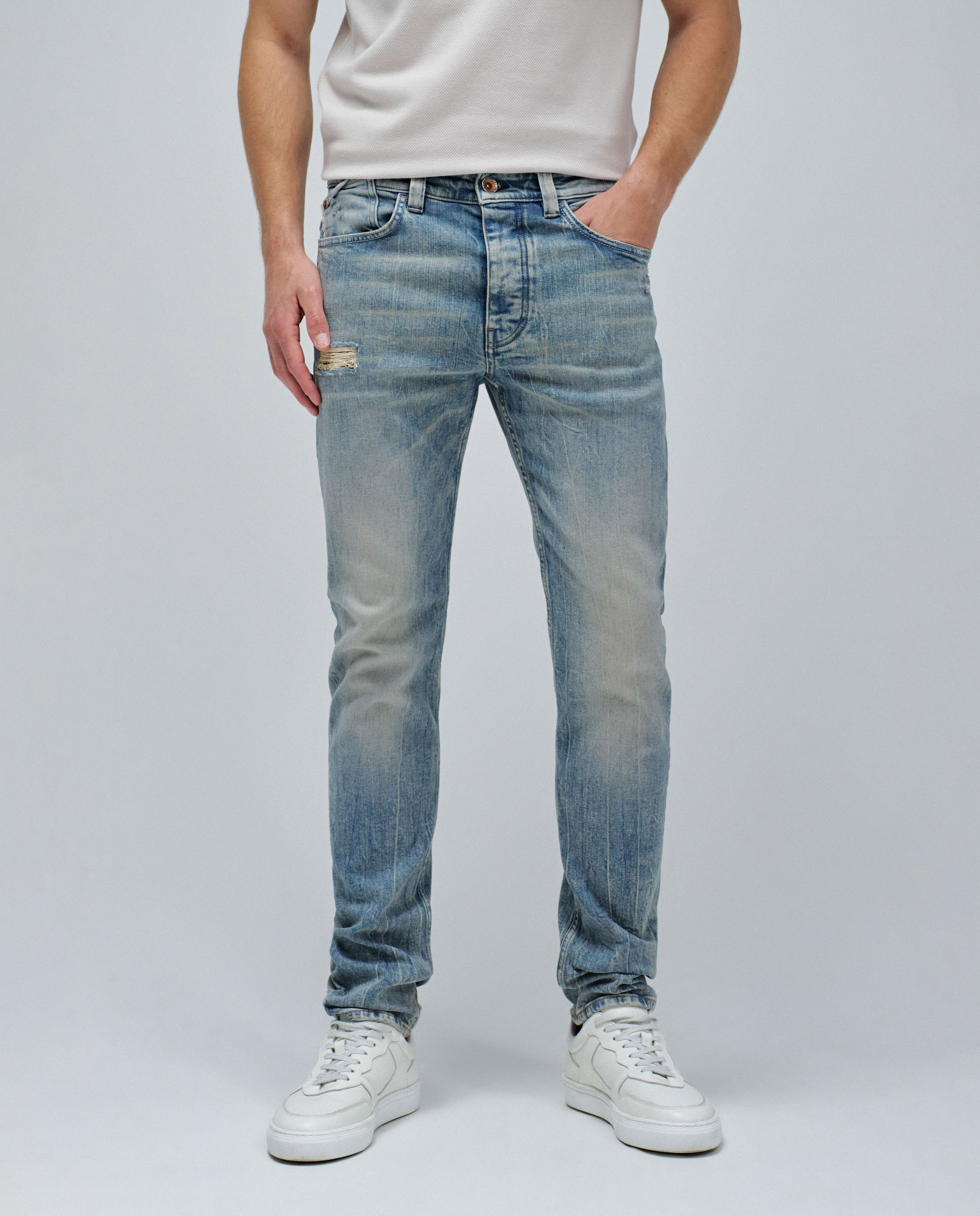 Jeans Slim Fit Craft Series Azul-claro-5