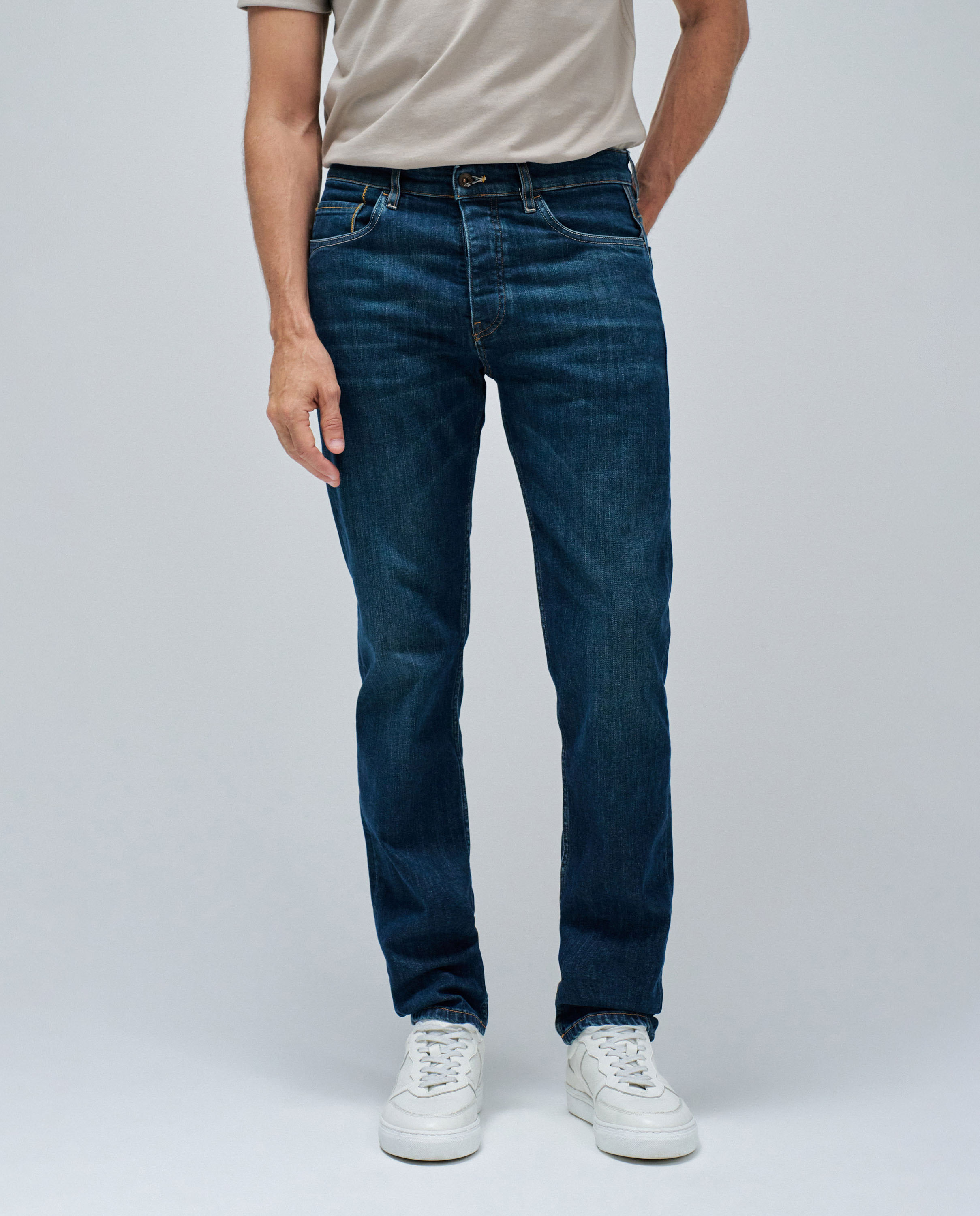 Jeans Slim Fit Azul-5