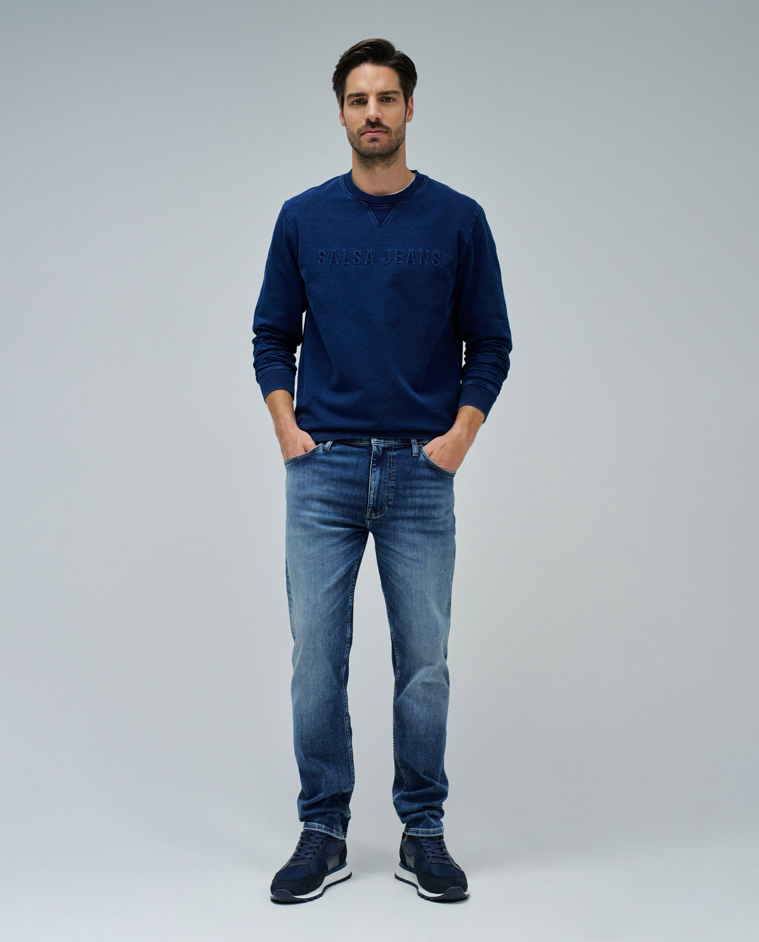 Jeans Regular S-activ Azul-claro-1