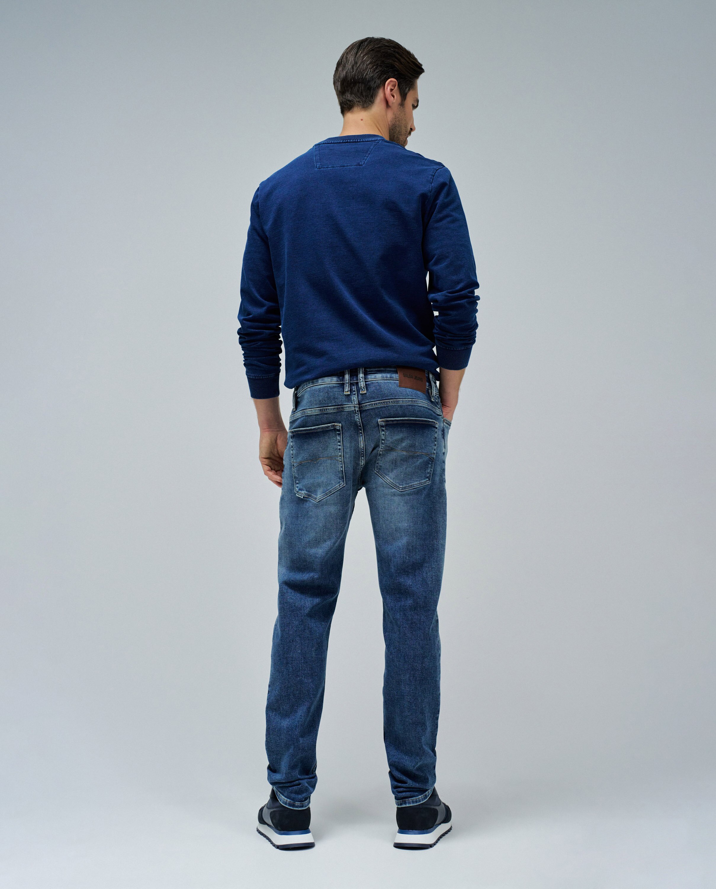 Jeans Regular S-activ Azul-claro-3