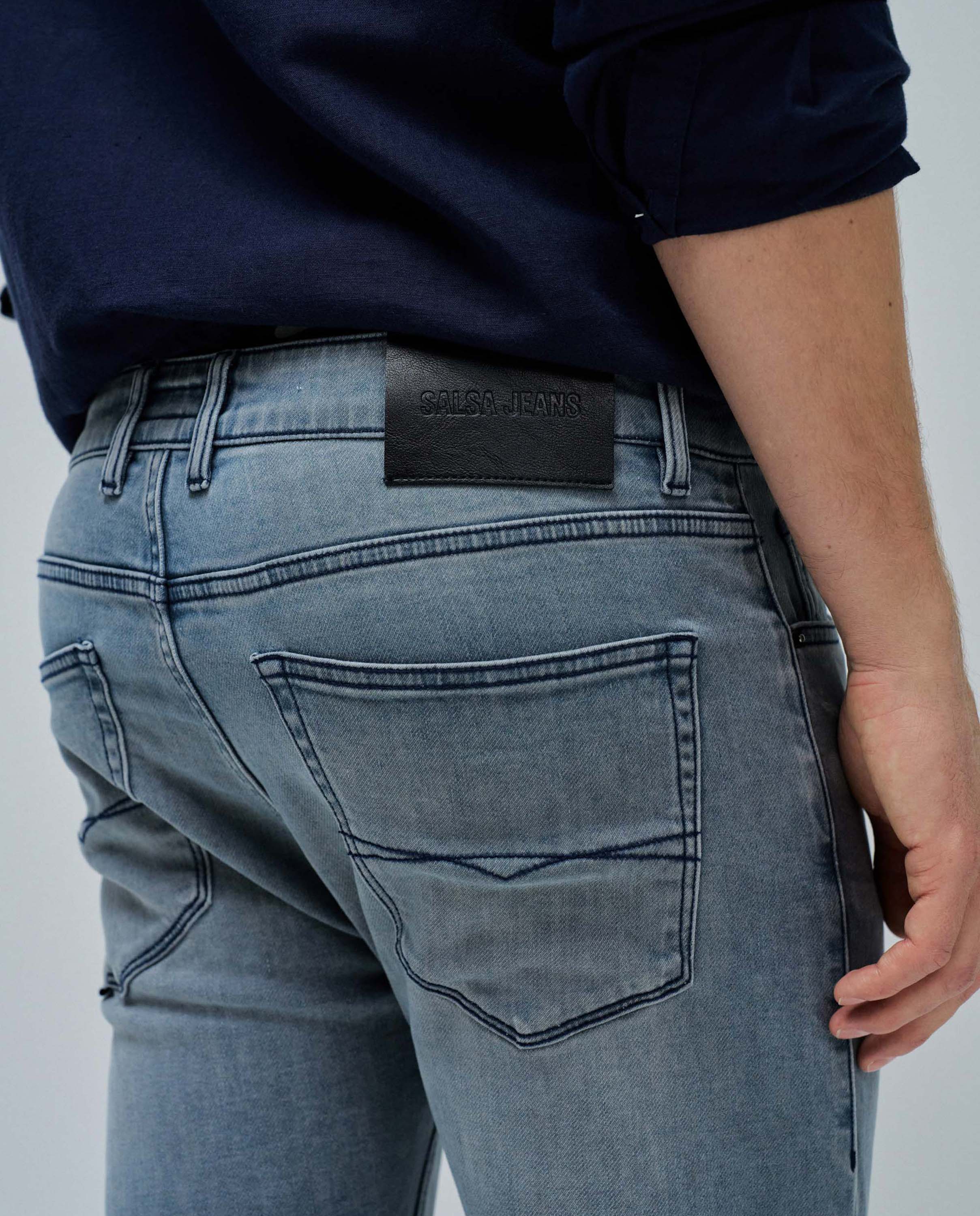 Jeans Skinny S-activ Cinzento-claro-4