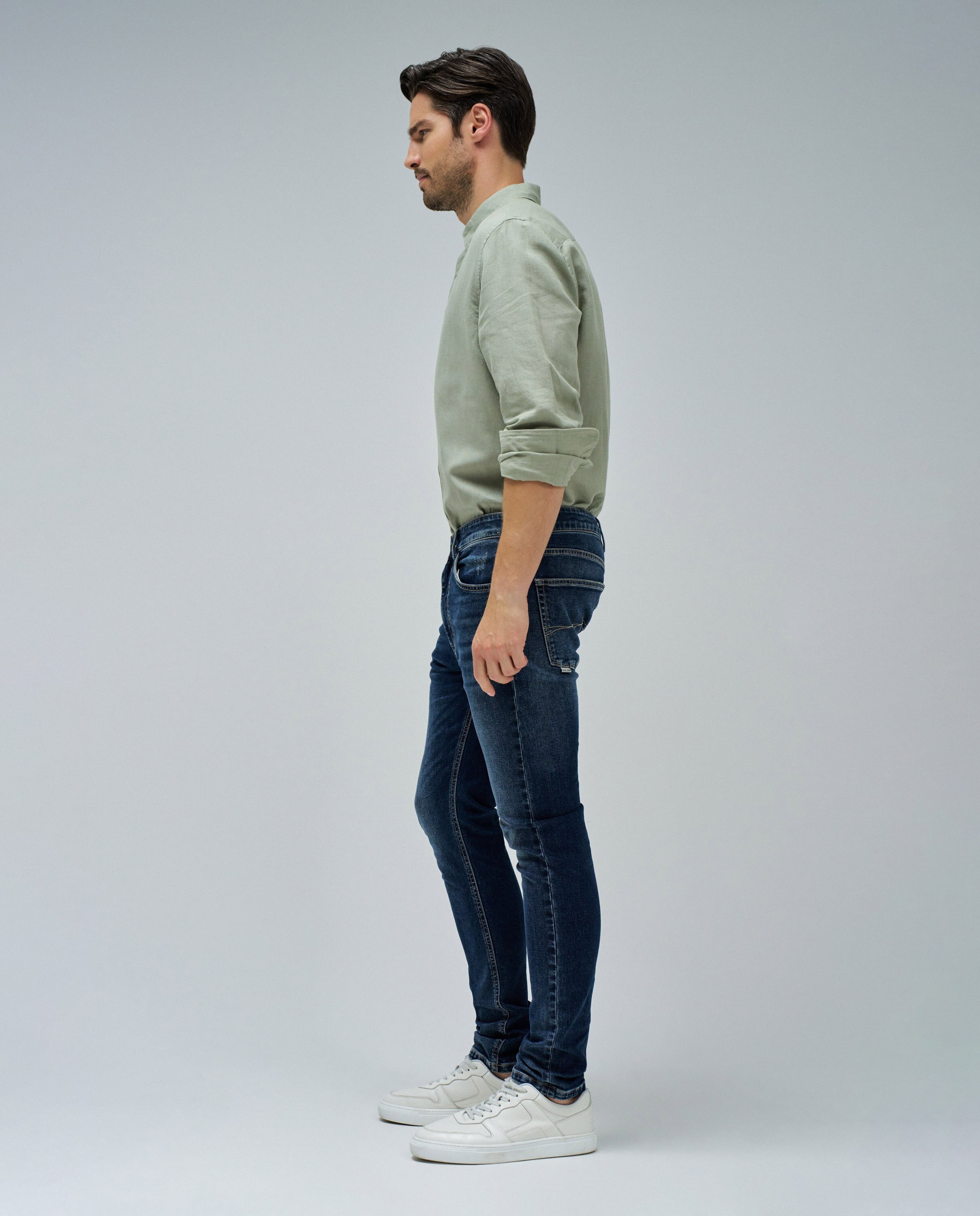 Jeans Skinny Fit S-activ Azul-escuro-2