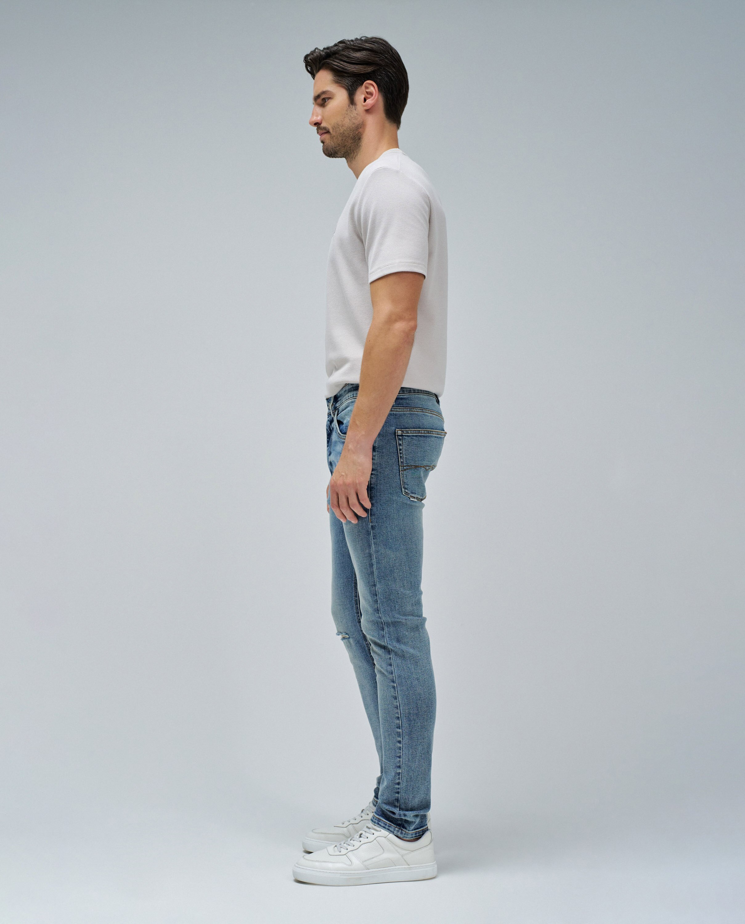 Jeans Skinny Fit Azul denim-2