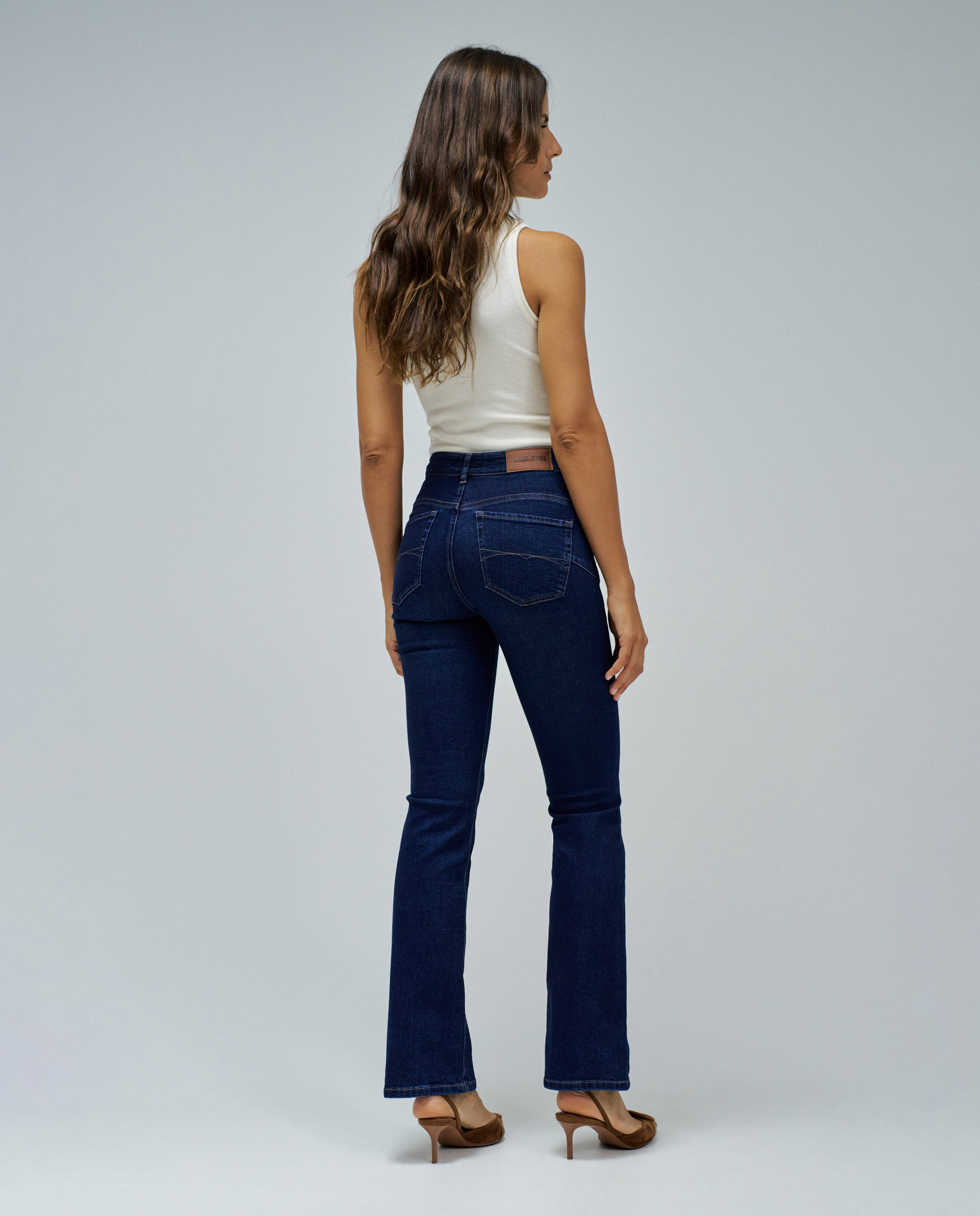 Jeans Faith Push In Bootcut Azul-3