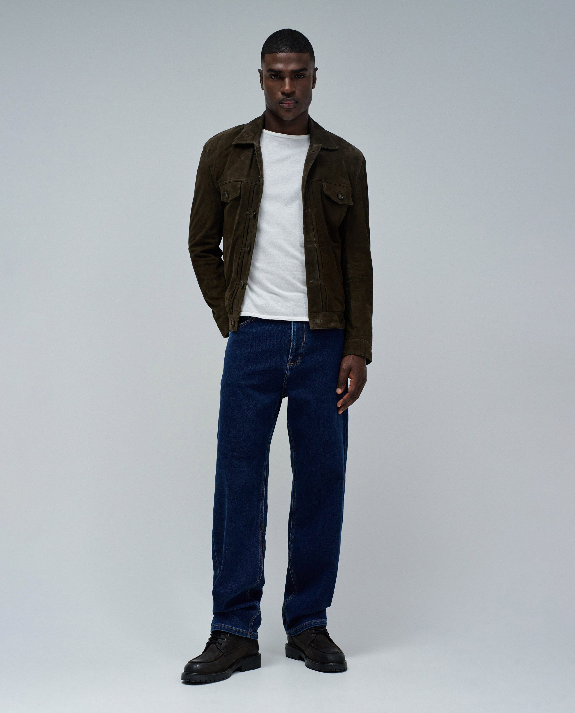 Jeans Loose Fit S-activ Azul-índigo-1