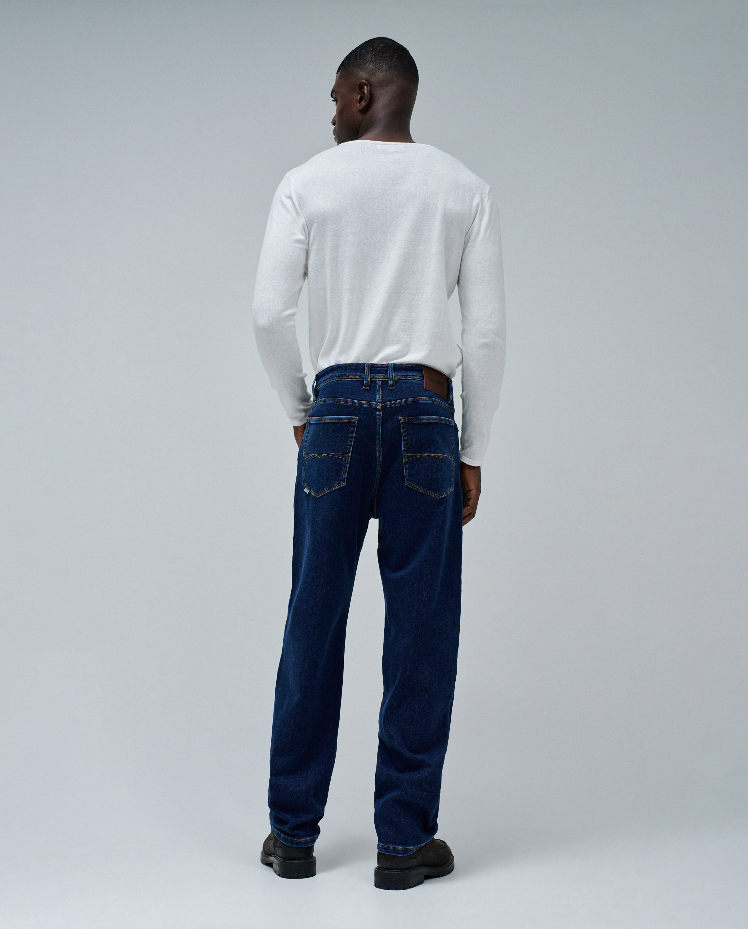 Jeans Loose Fit S-activ Azul-índigo-3