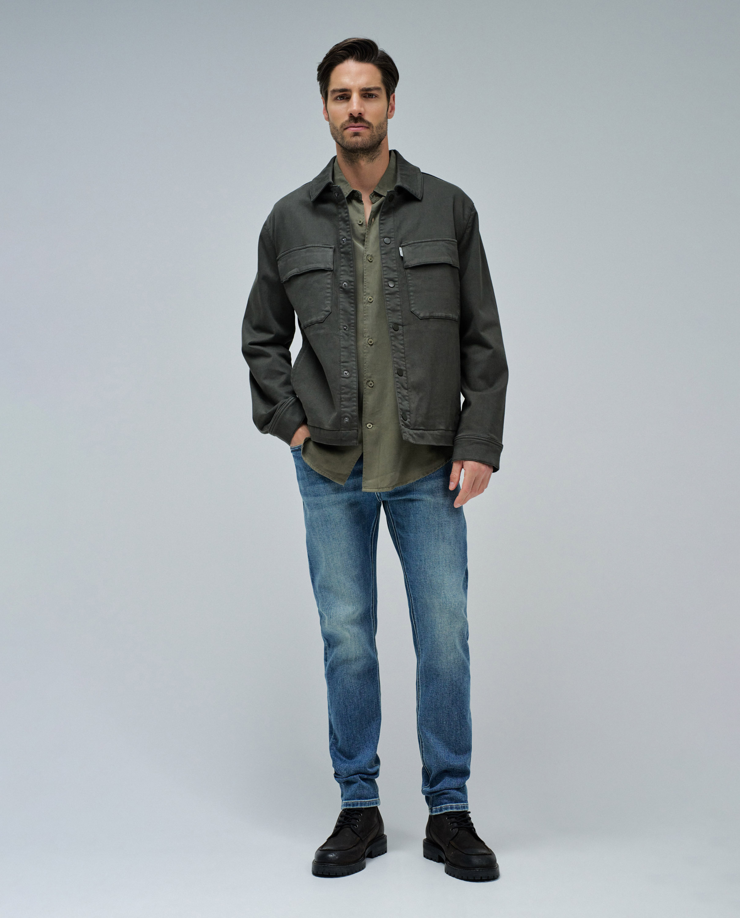 Jeans Slim Fit Azul-fumado-1
