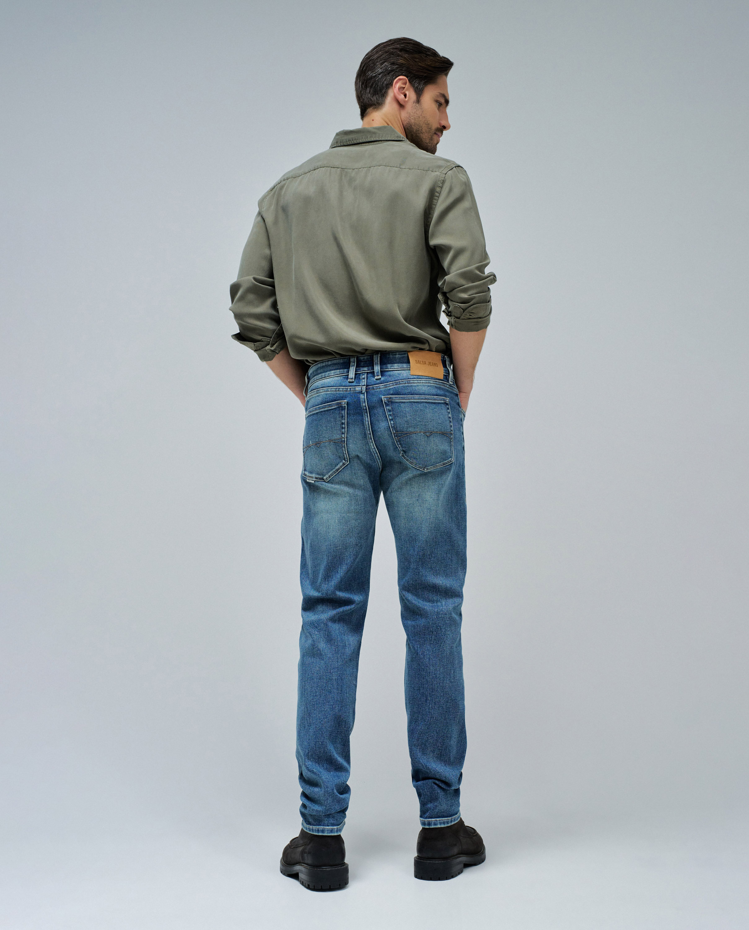 Jeans Slim Fit Azul-fumado-3