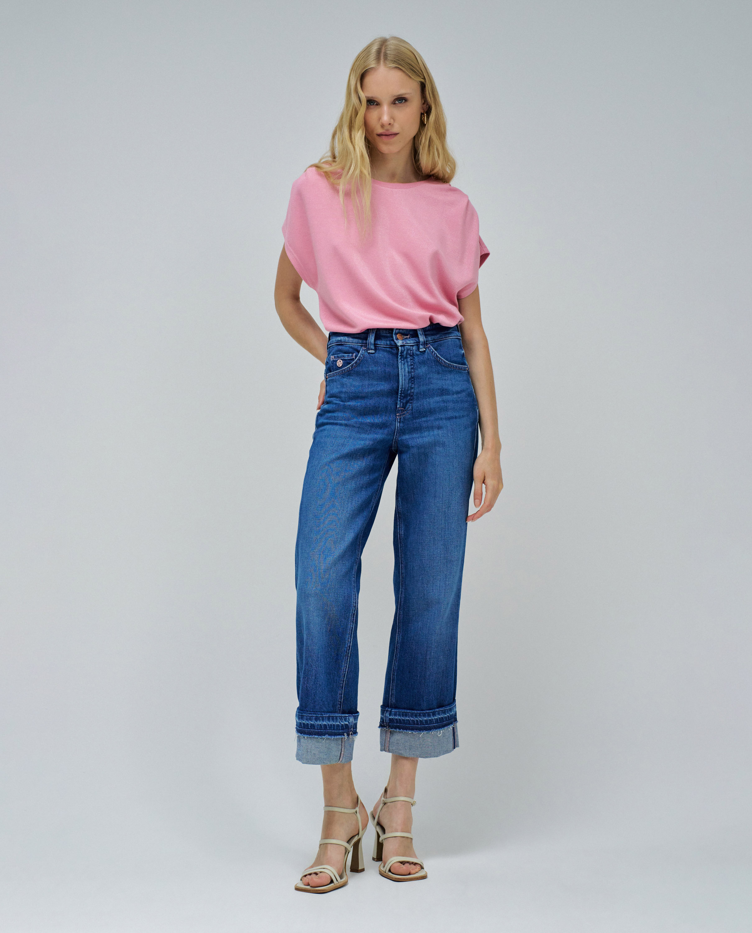 Jeans Faith Push In Straight Azul denim-1