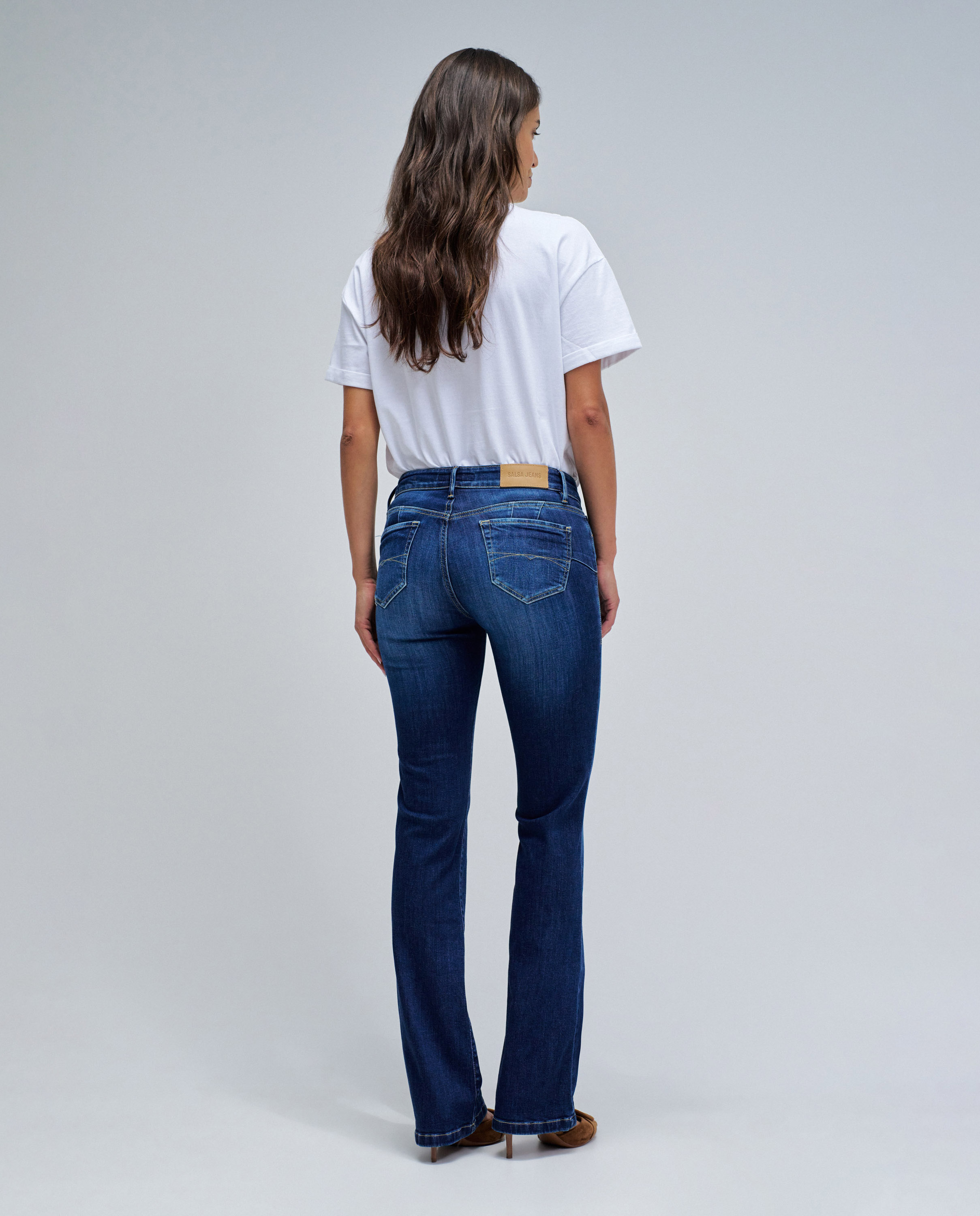 Jeans Wonder Bootcut Azul-3