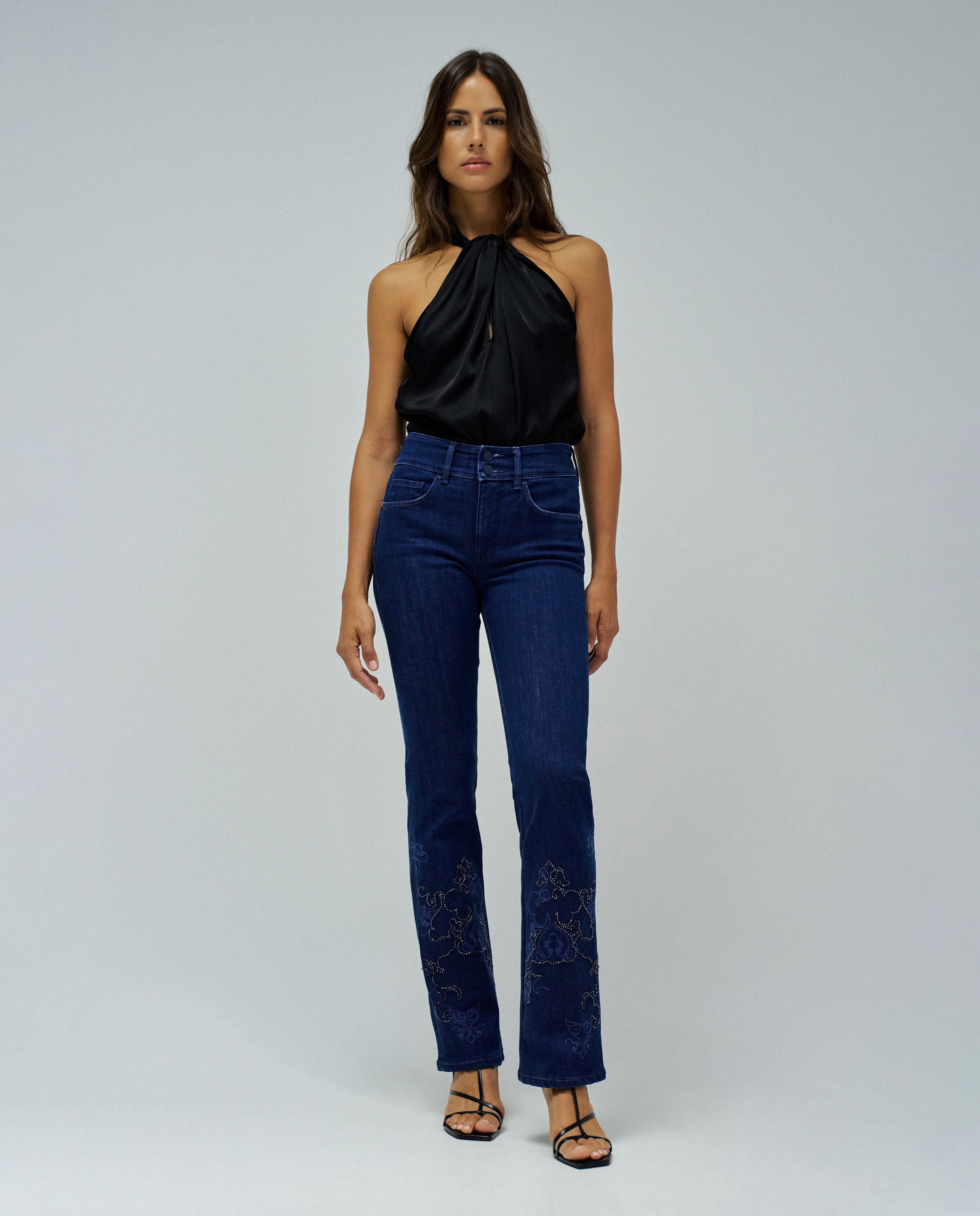 Jeans Secret Push In Bootcut Azul-1