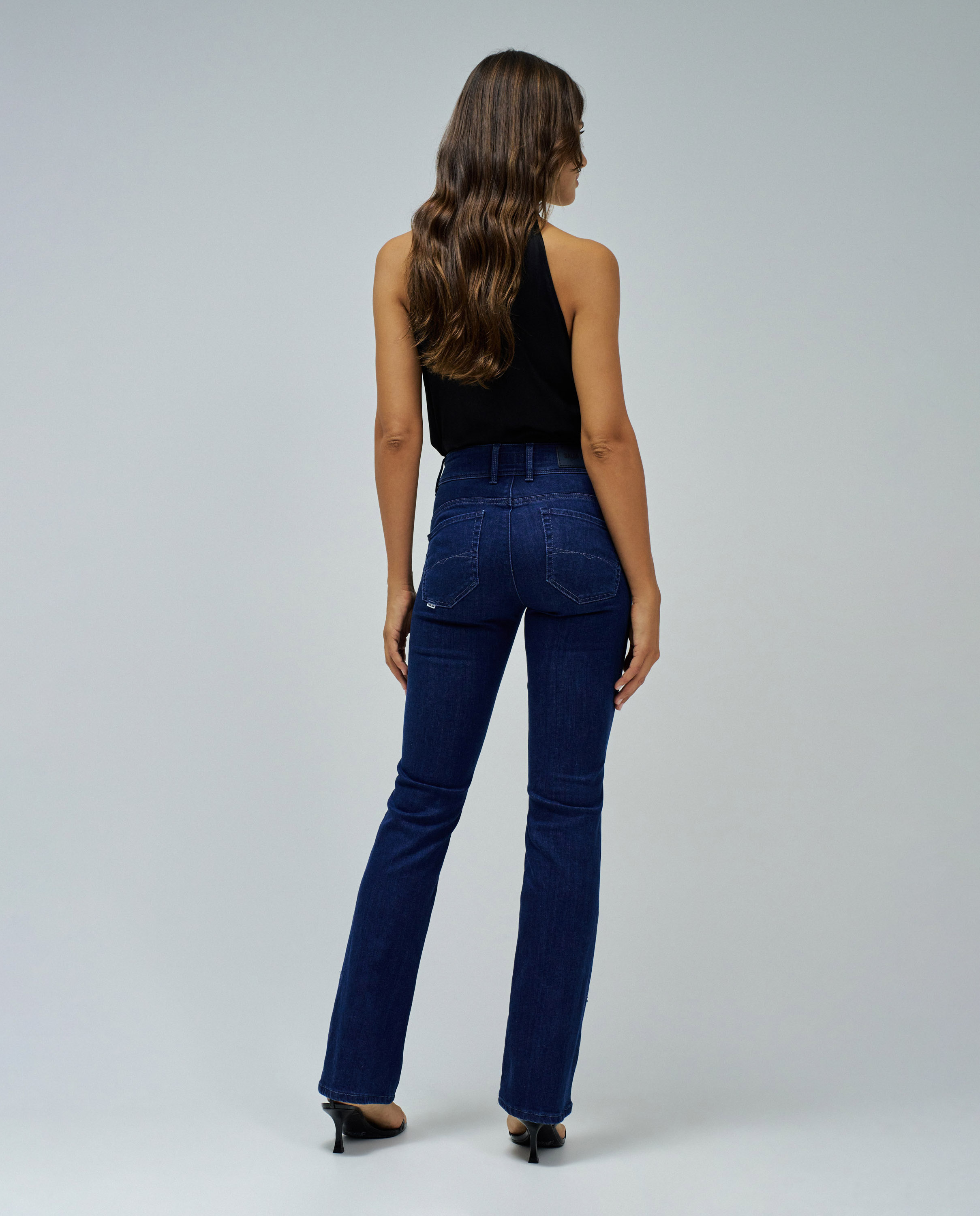 Jeans Secret Push In Bootcut Azul-3