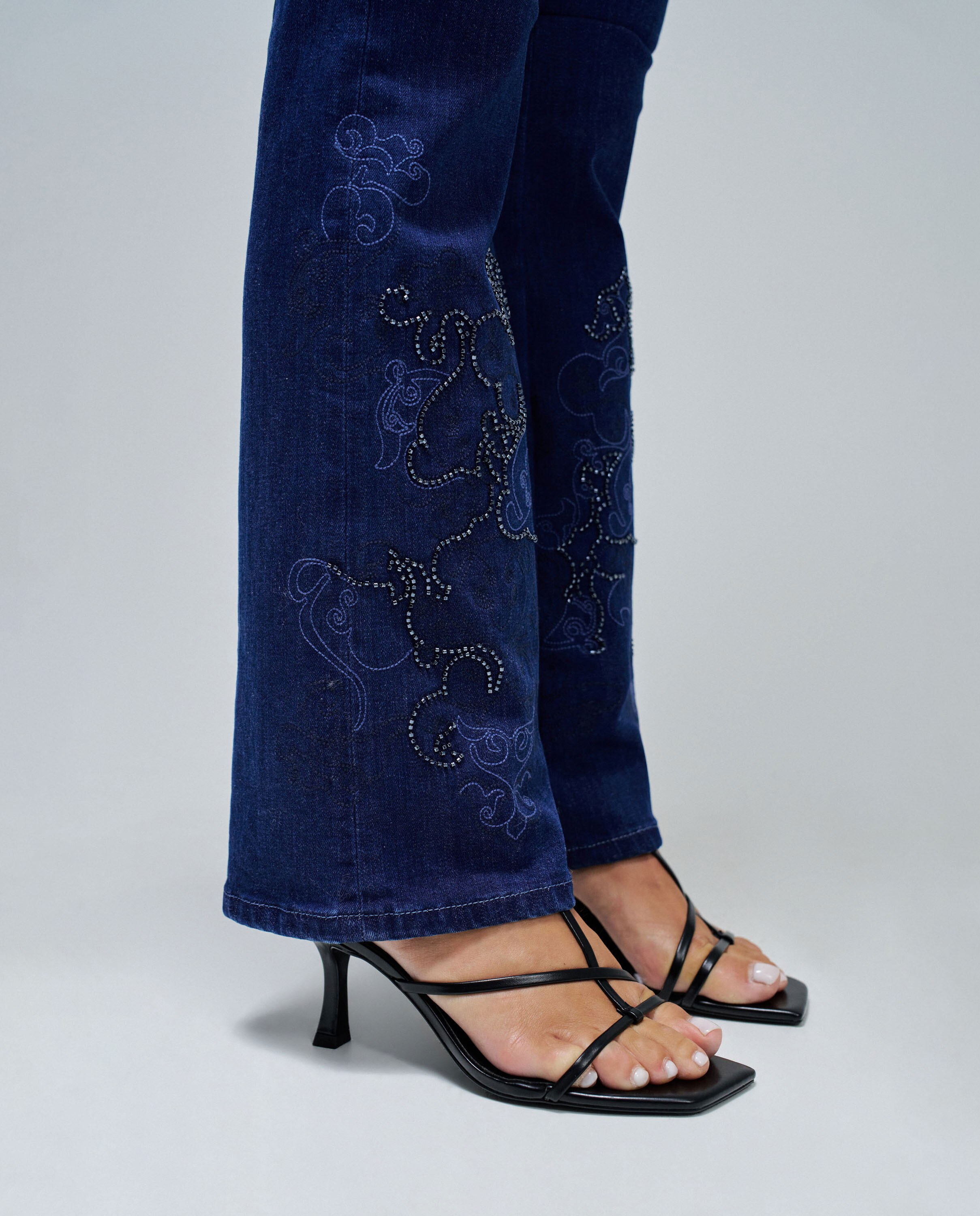 Jeans Secret Push In Bootcut Azul-4