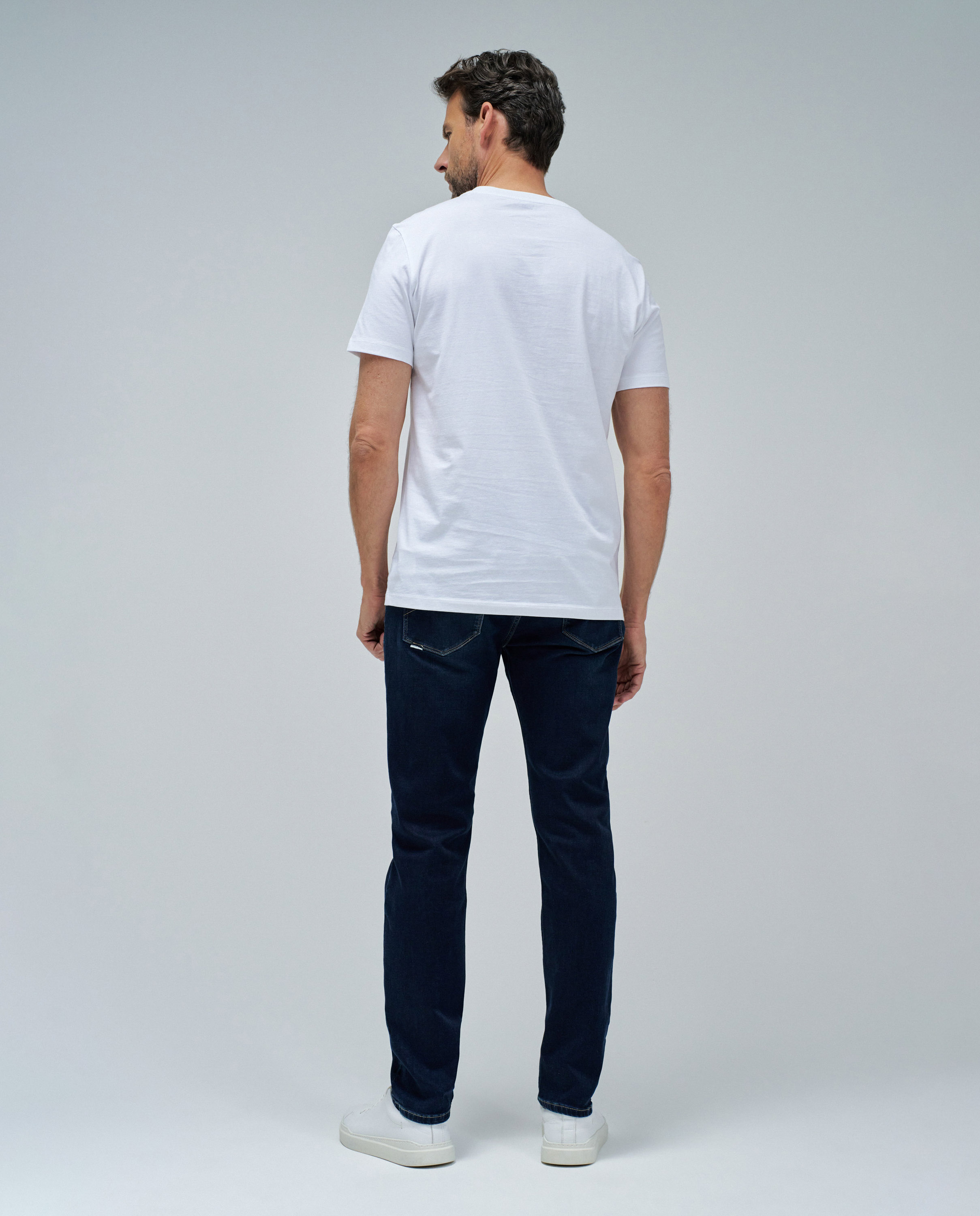 T-shirt com Logo Branco-3