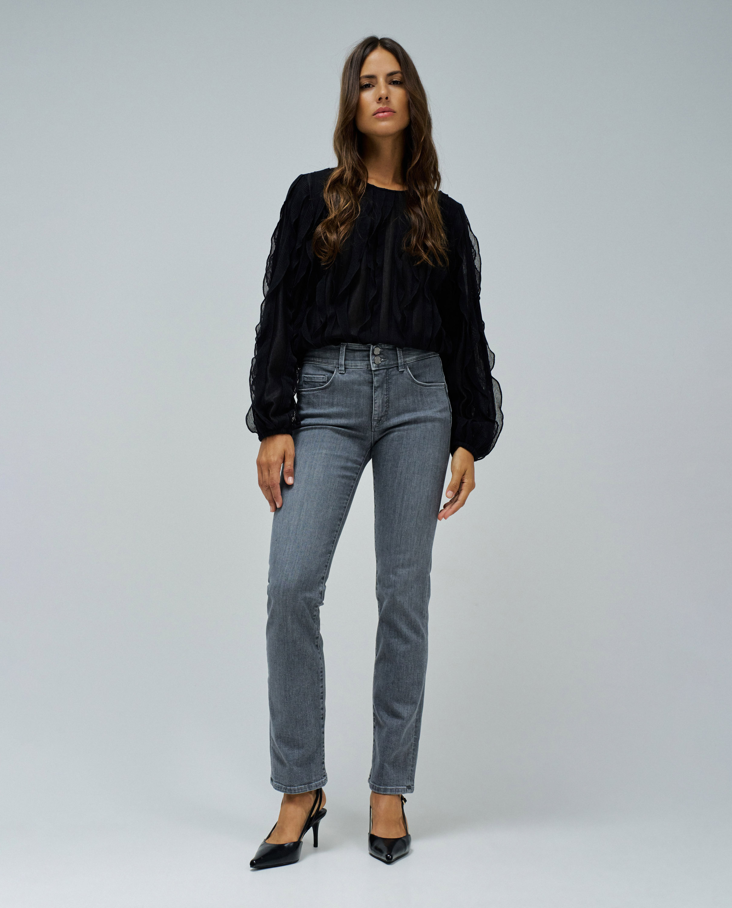 Imagem 0 de Jeans Push In Straight