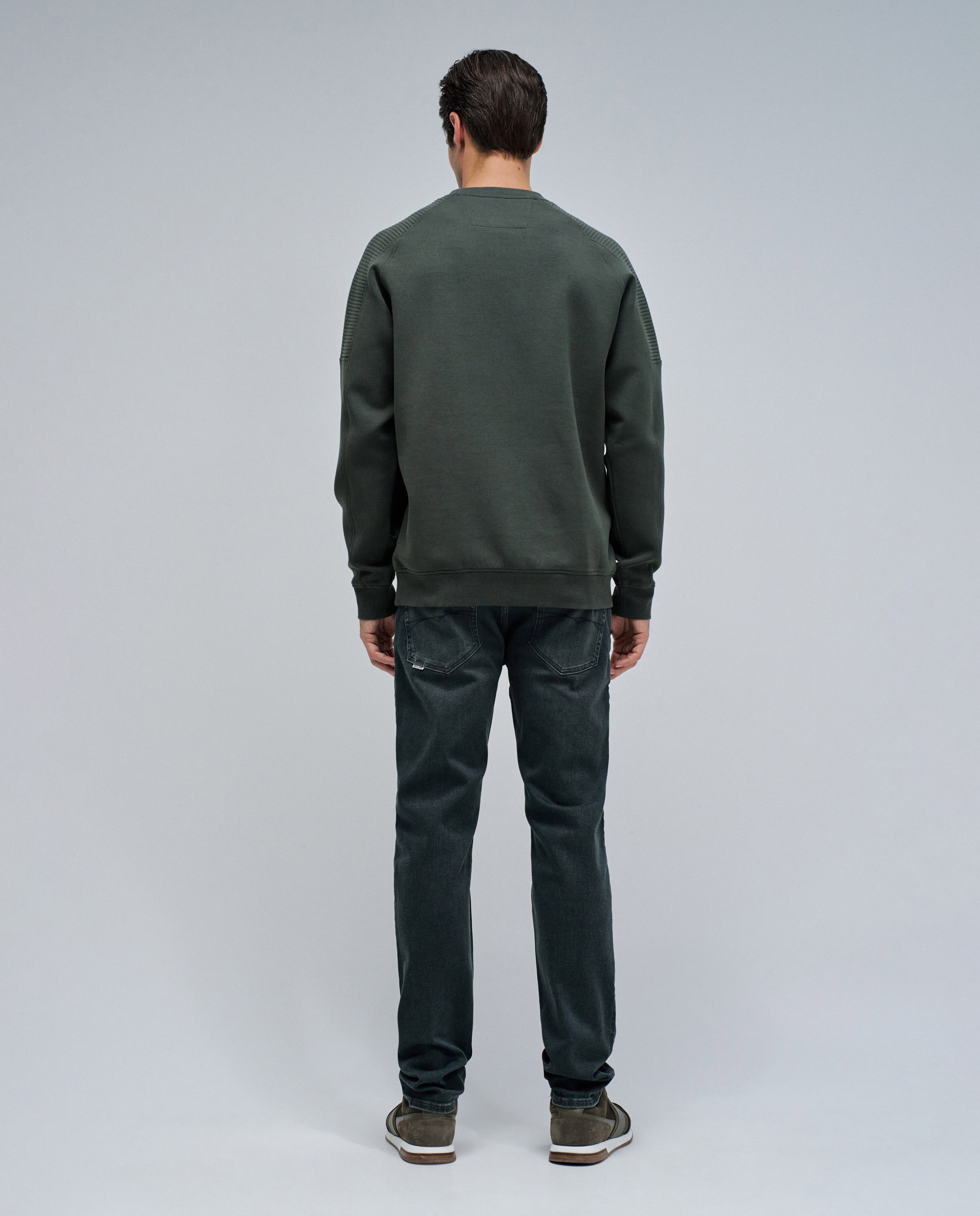 Sweatshirt com Logo Verde-escuro-3