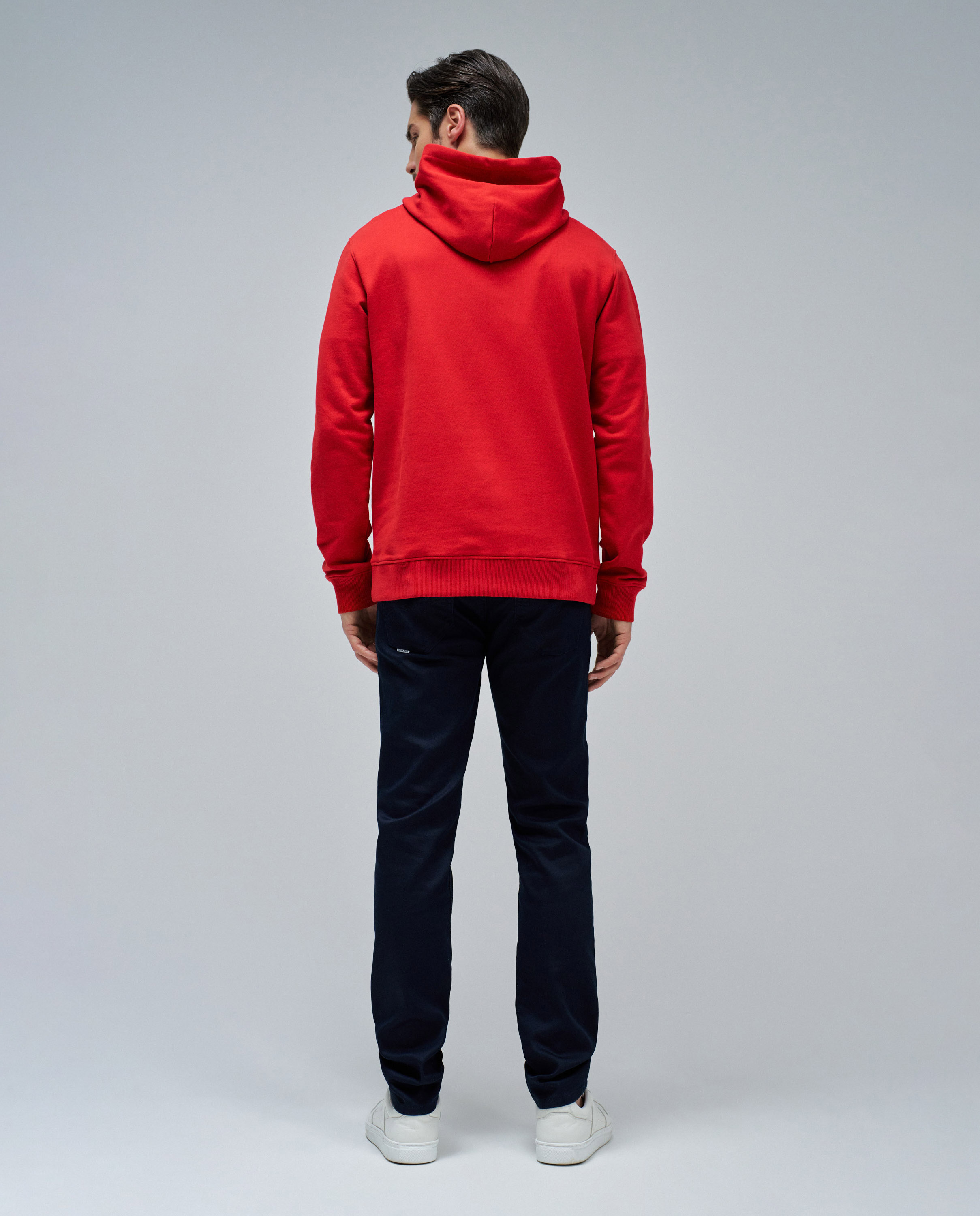 Sweatshirt com Logo Vermelho-3