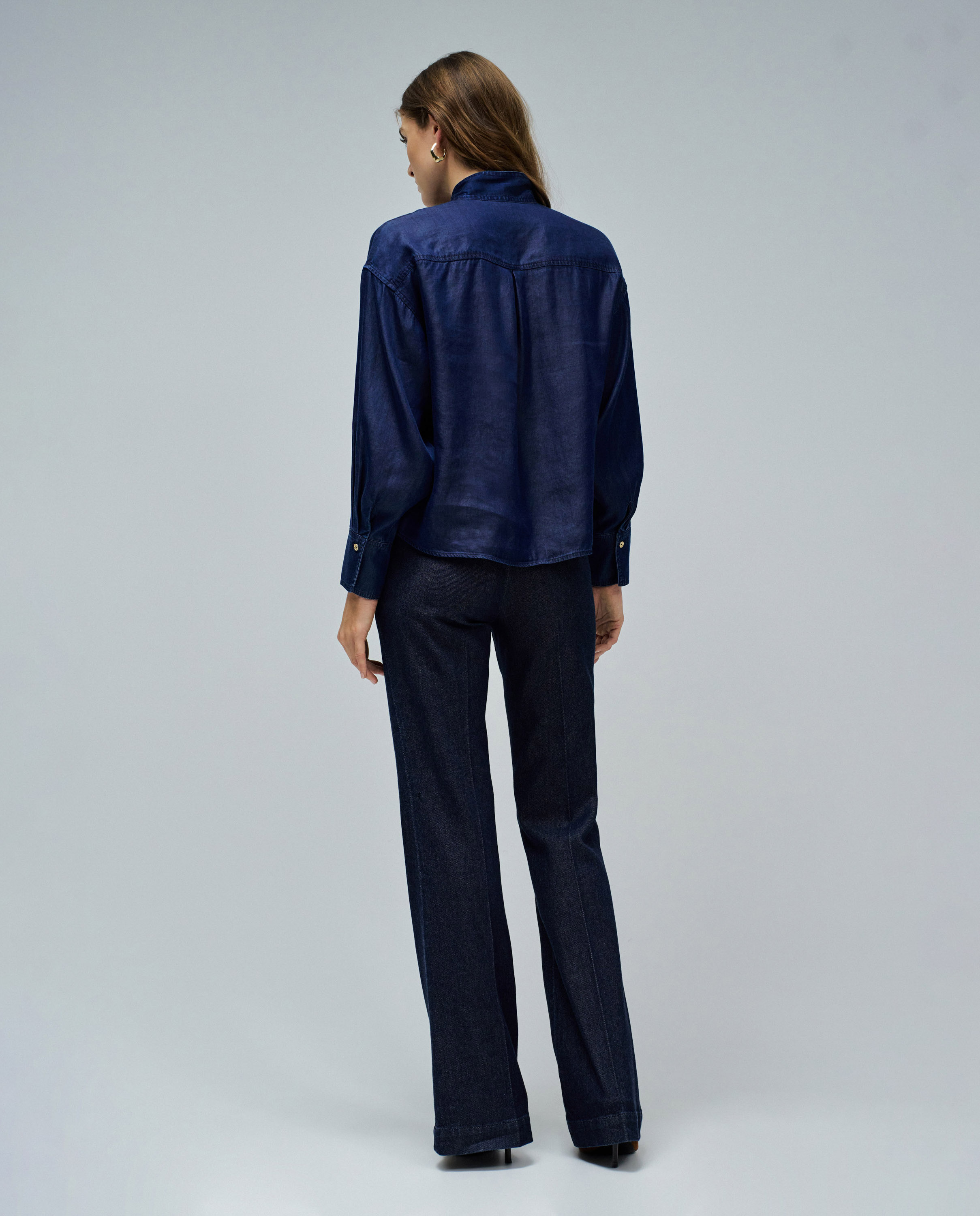 Blusa em Lightdenim Azul-3