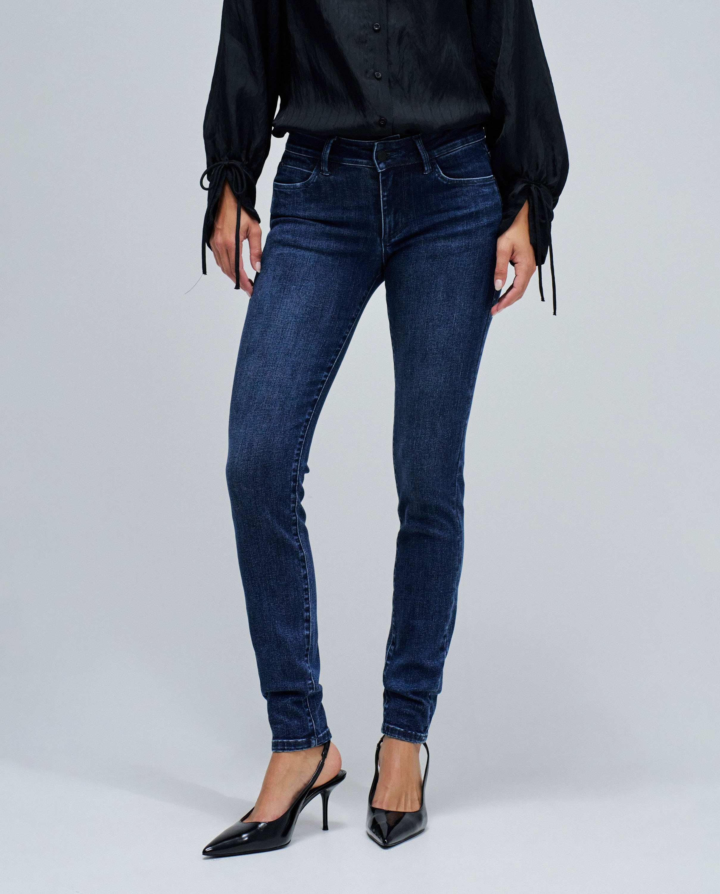 Jeans Wonder Push Up Skinny Azul-5