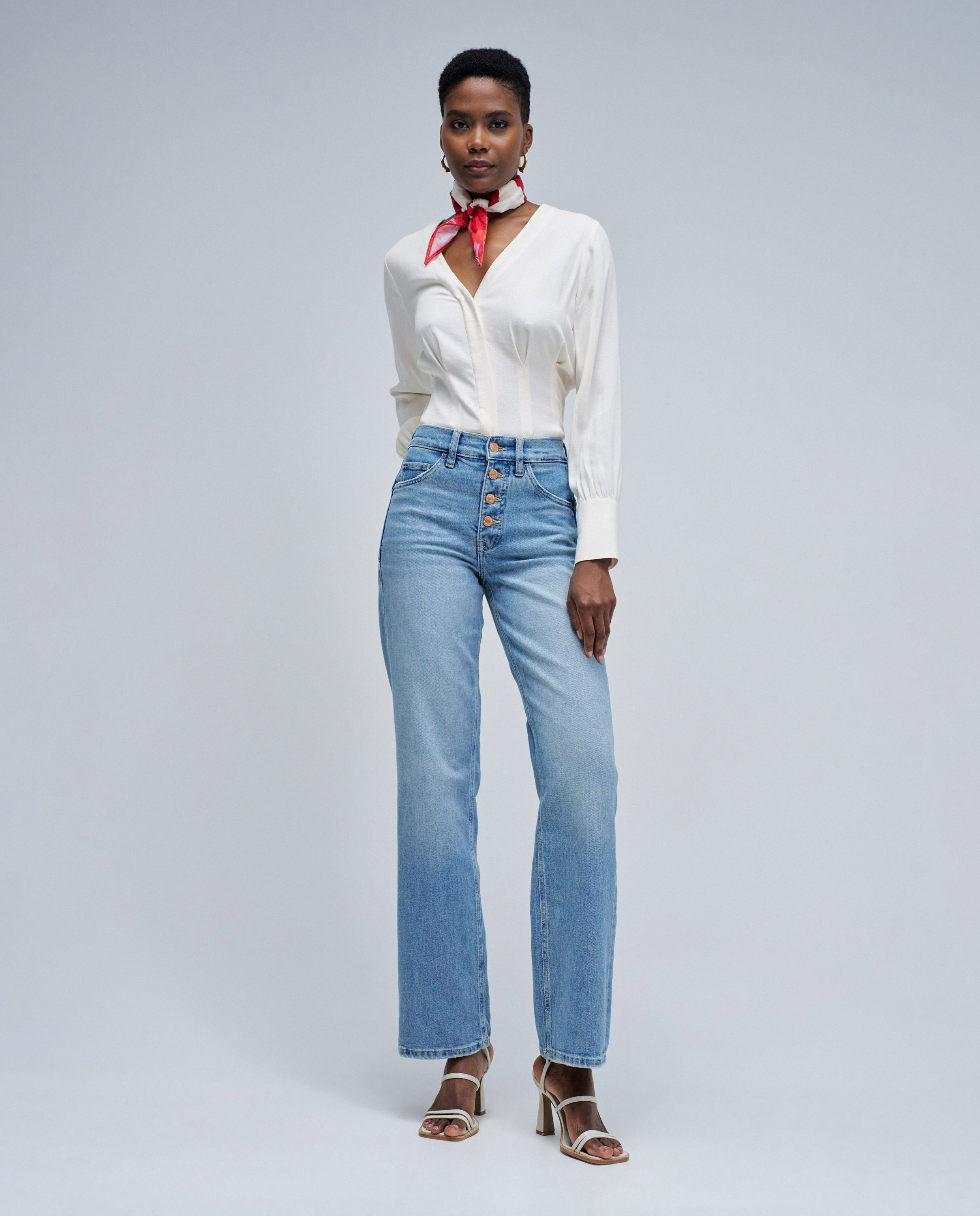 Jeans Faith Push In Straight Azul-1