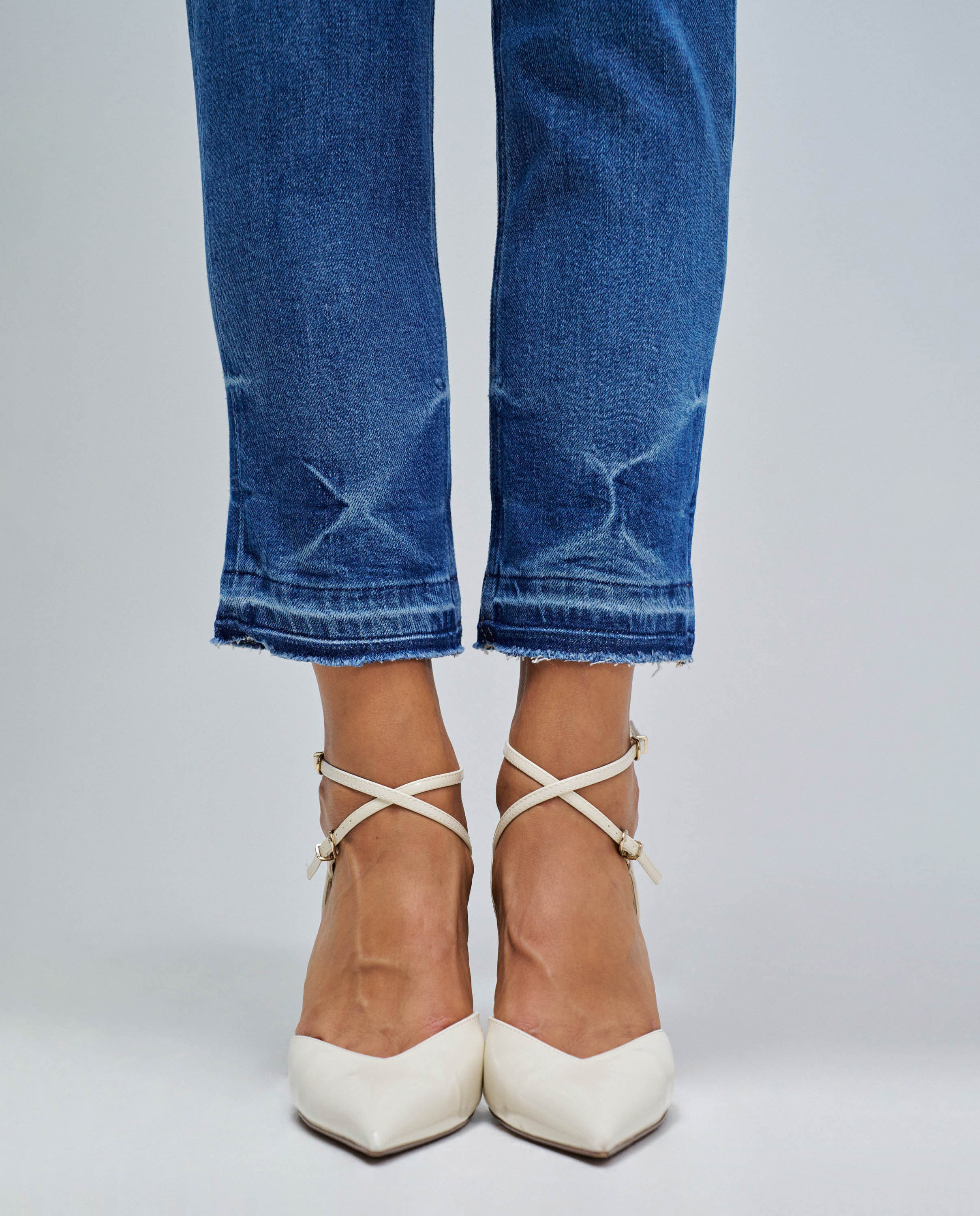 Jeans True Cropped Slim Azul-4