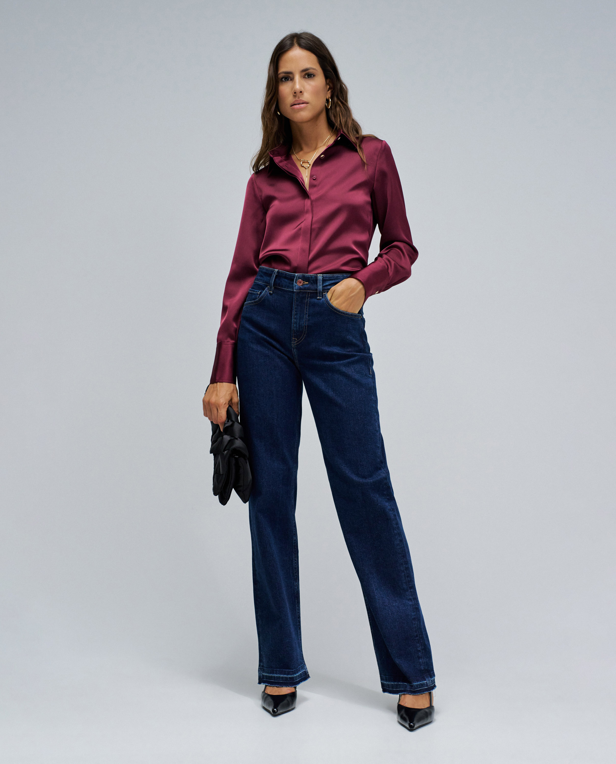 Jeans True Straight Azul-1