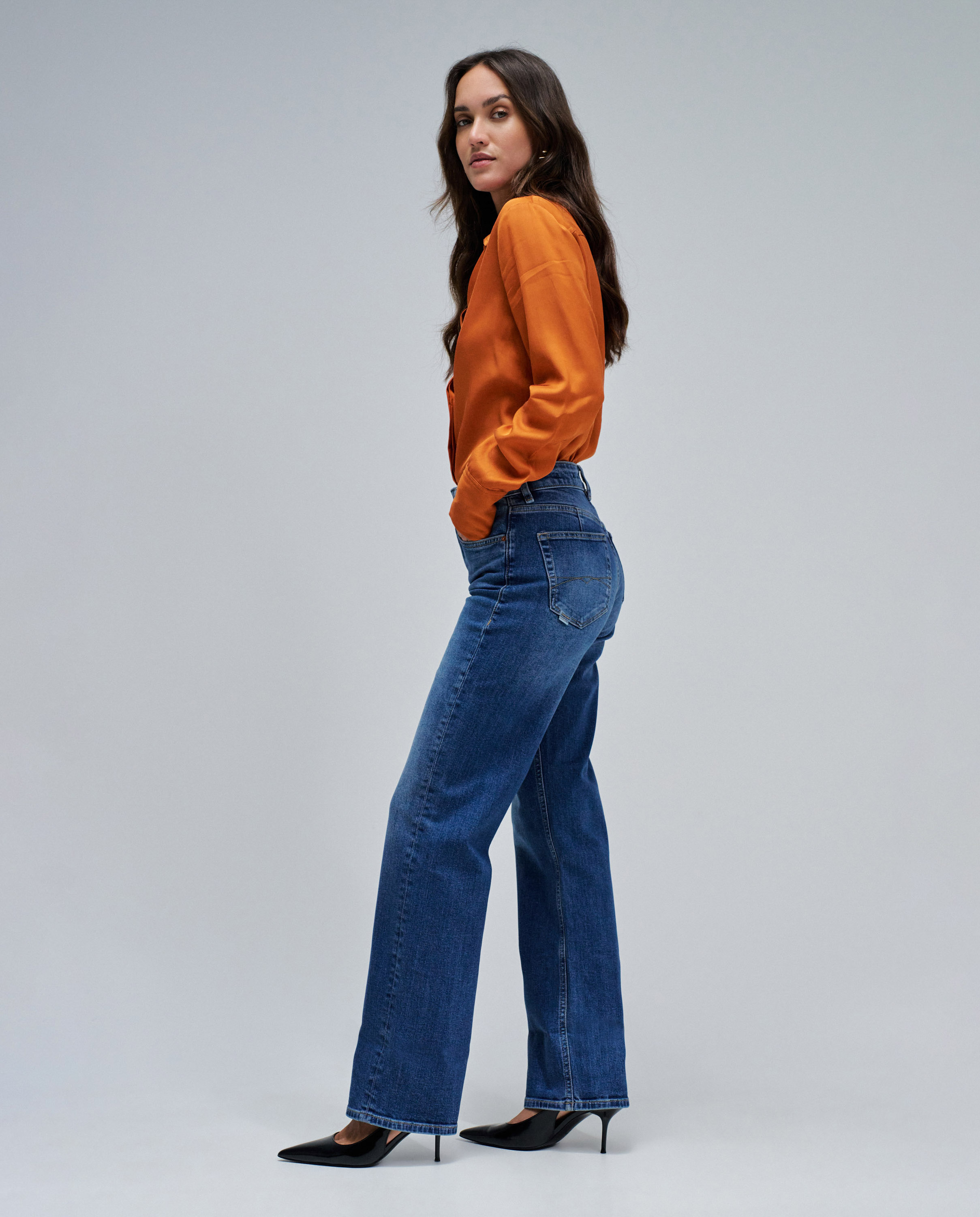Jeans True Straight Azul-2