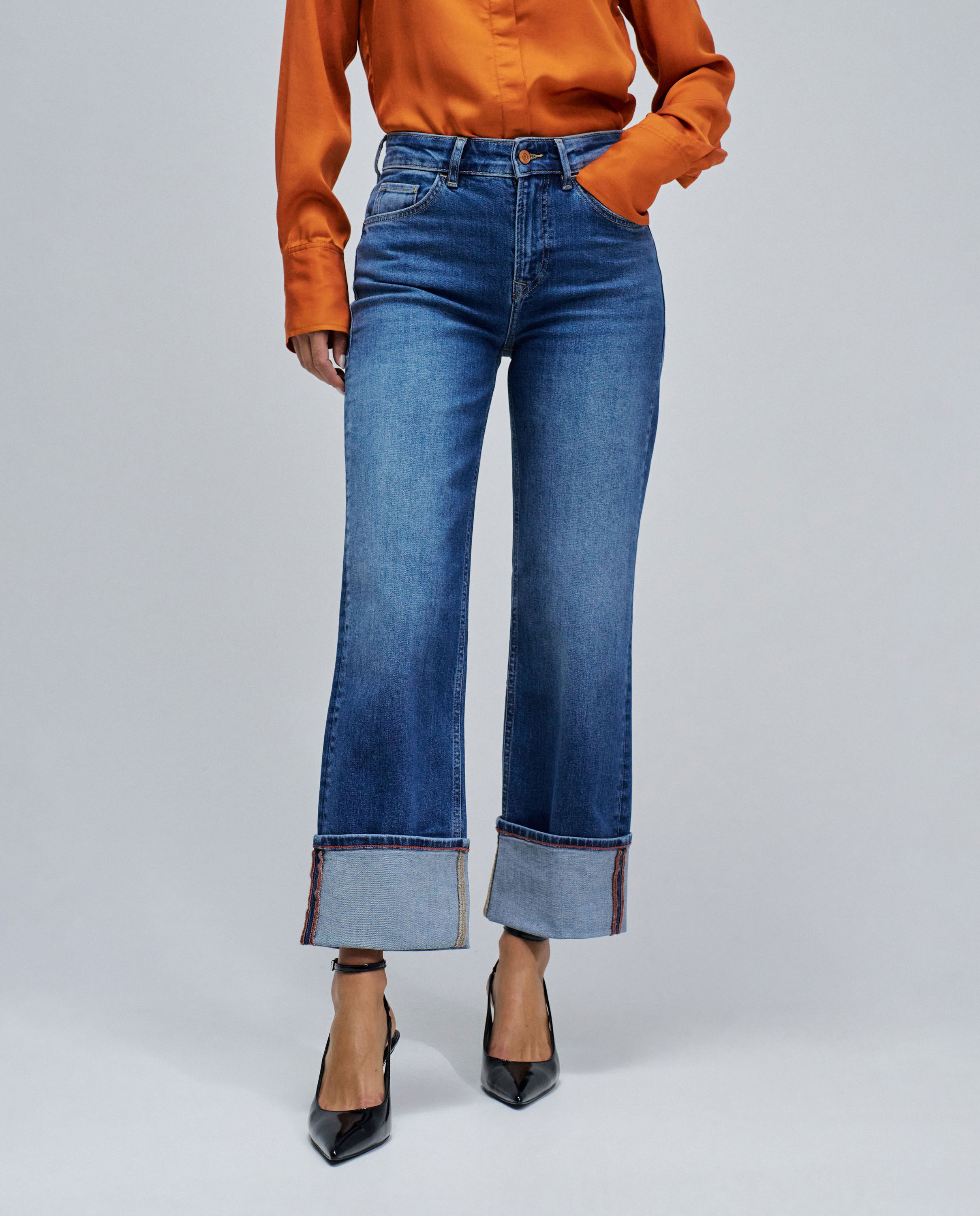 Jeans True Straight Azul-5