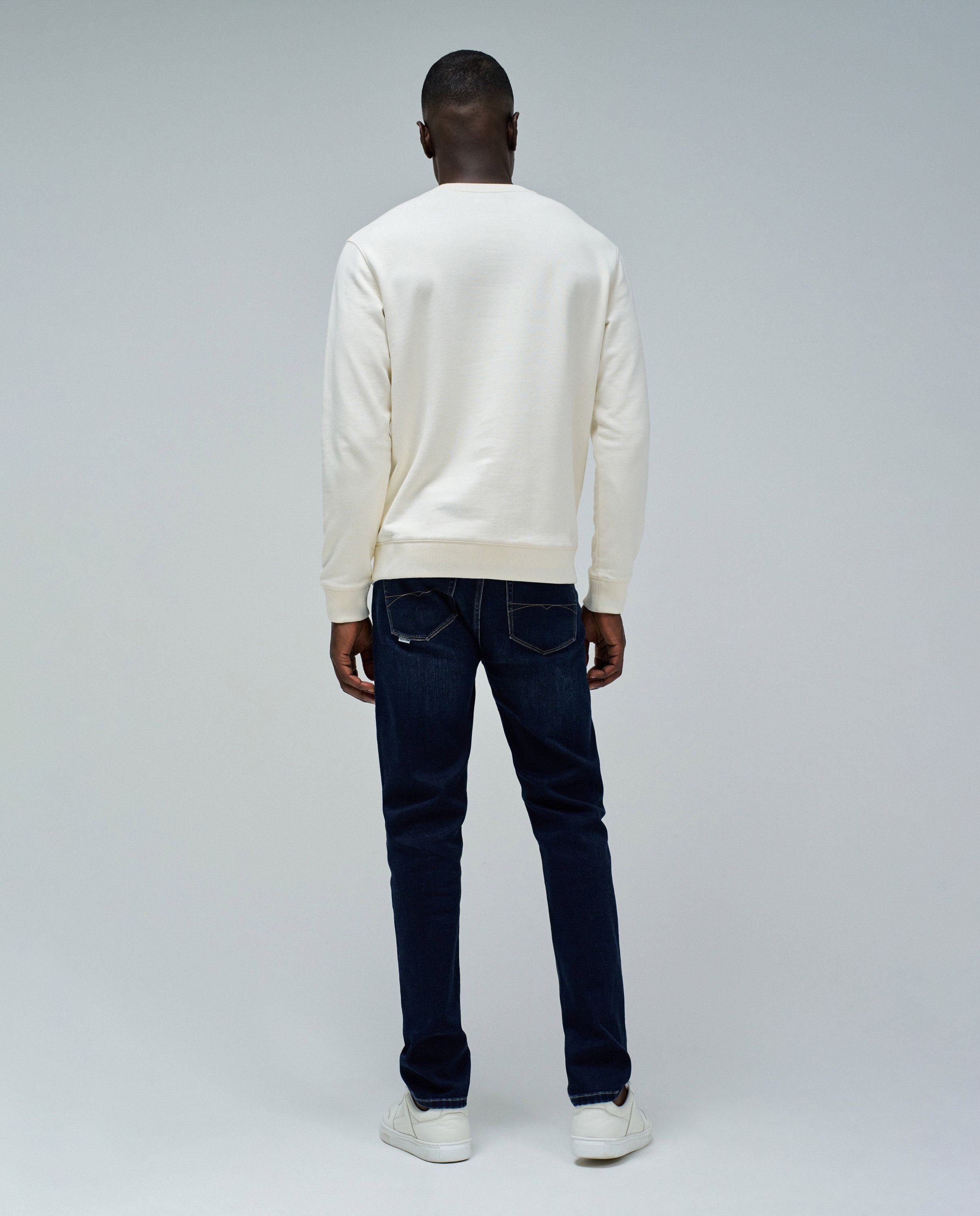 Sweatshirt com Logo Branco-3