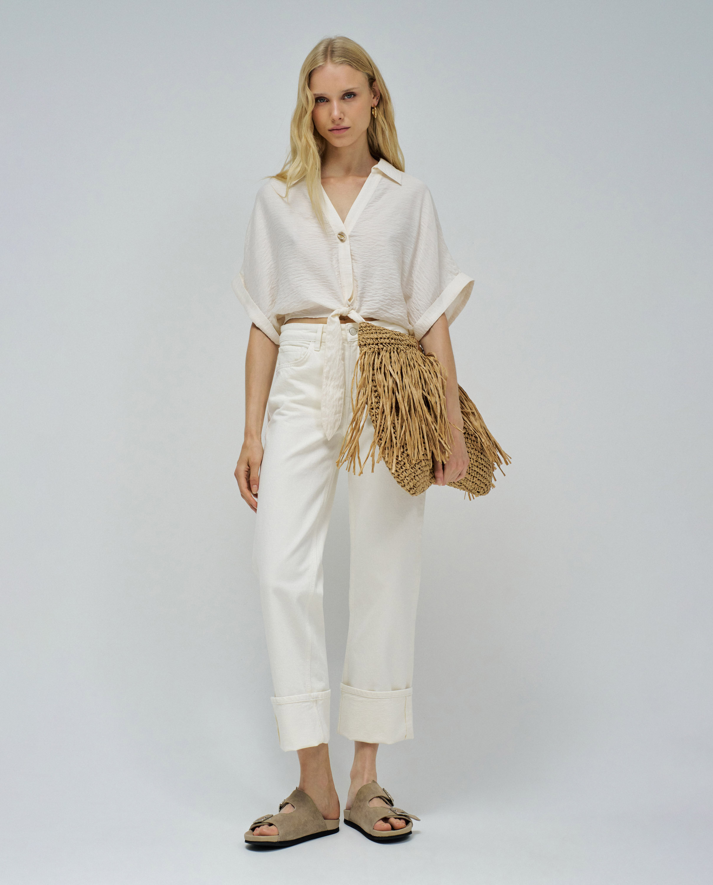 Jeans True Straight Cru-1