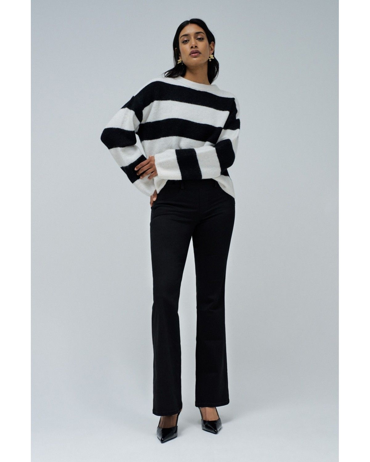 Jeans Secret Silhouette Push In Bootcut Preto-6