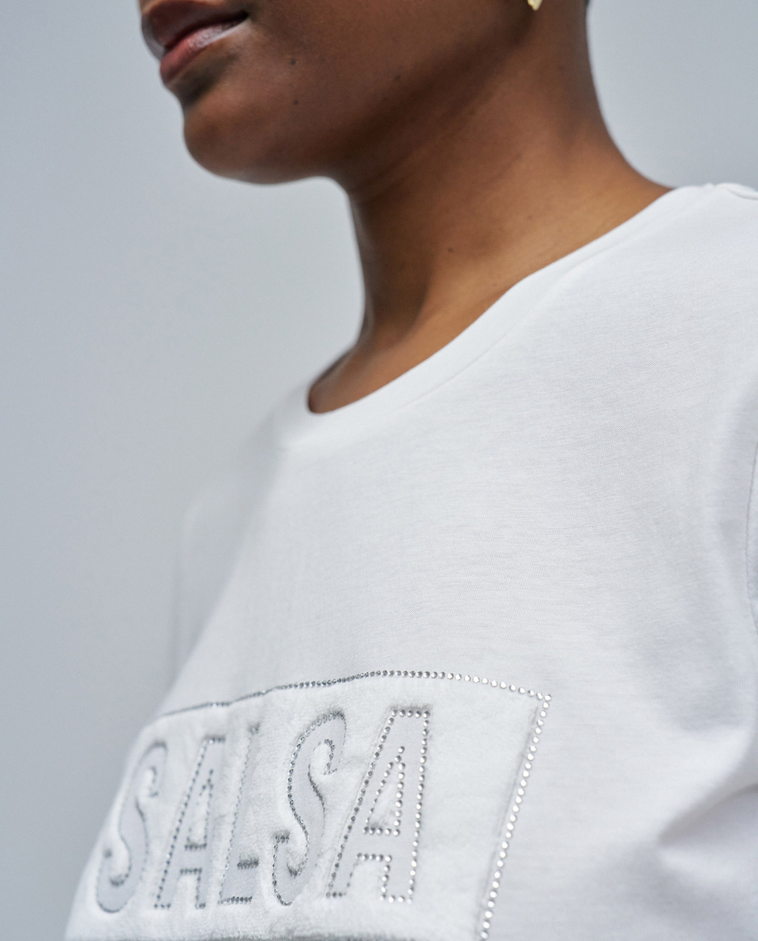 T-shirt com Logo Cru-4