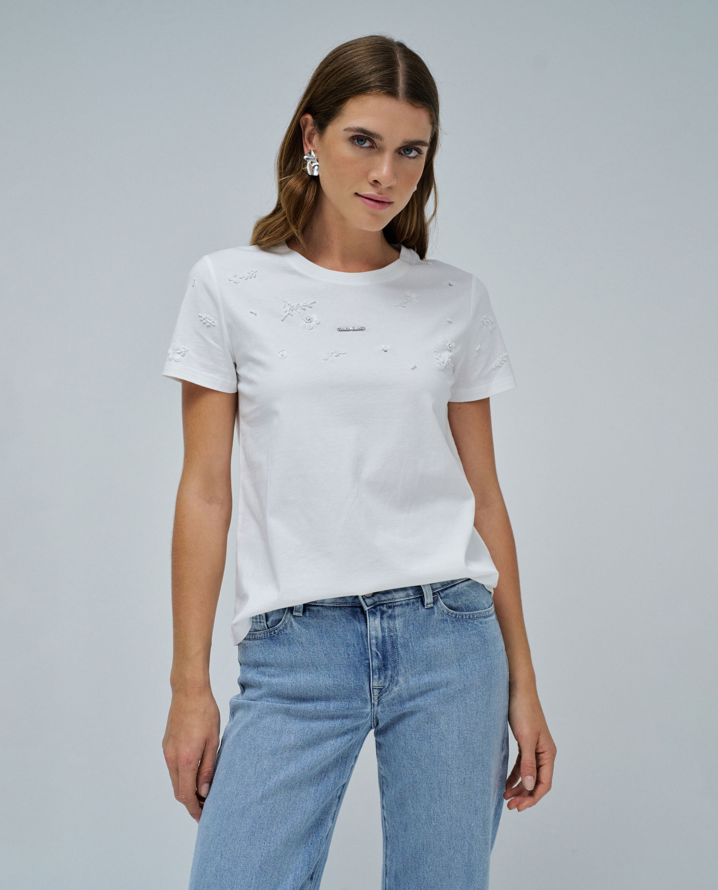 Imagem 0 de T-shirt com Lantejoulas