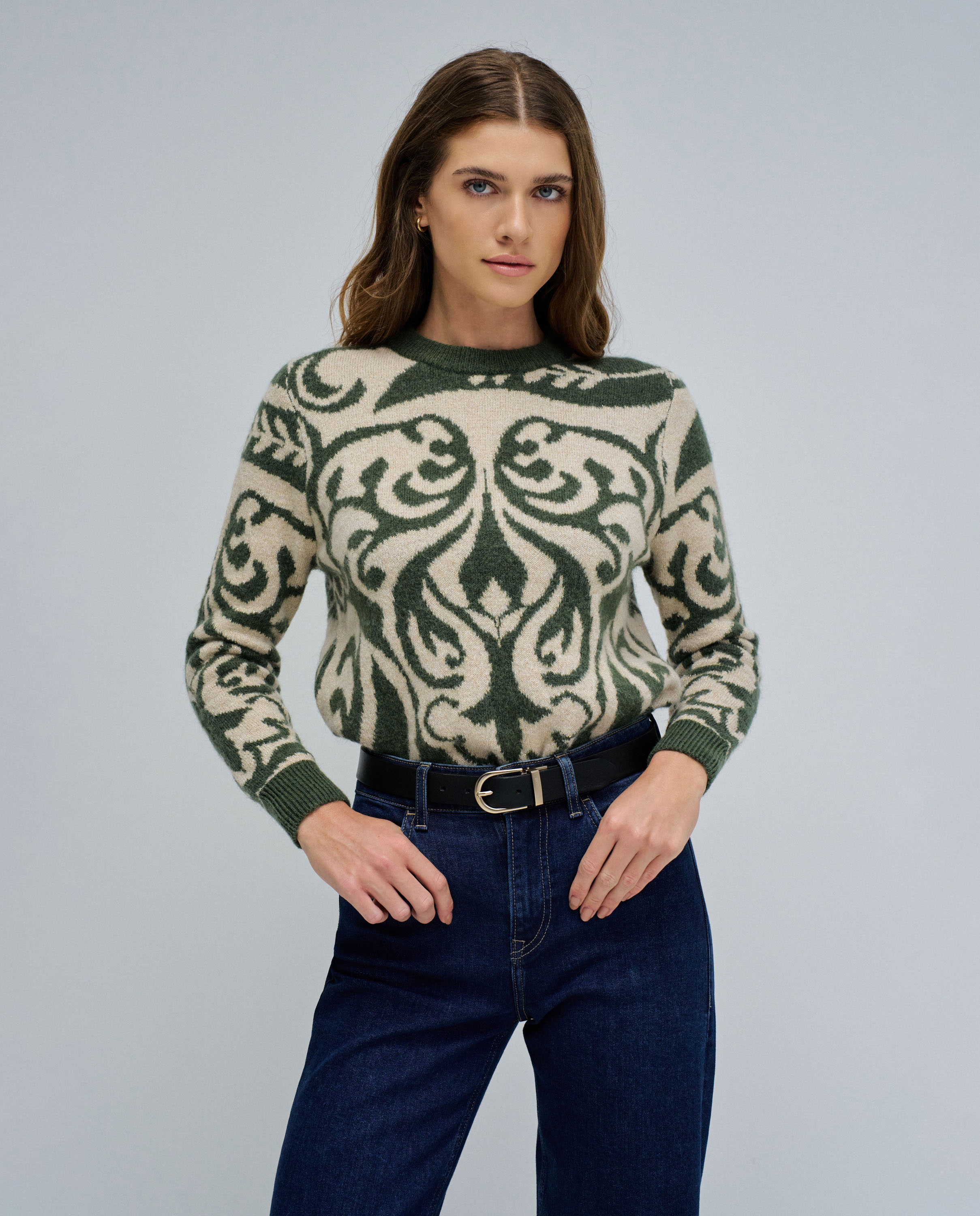 Imagem 0 de Sweatshirt de Lã com Jacquard