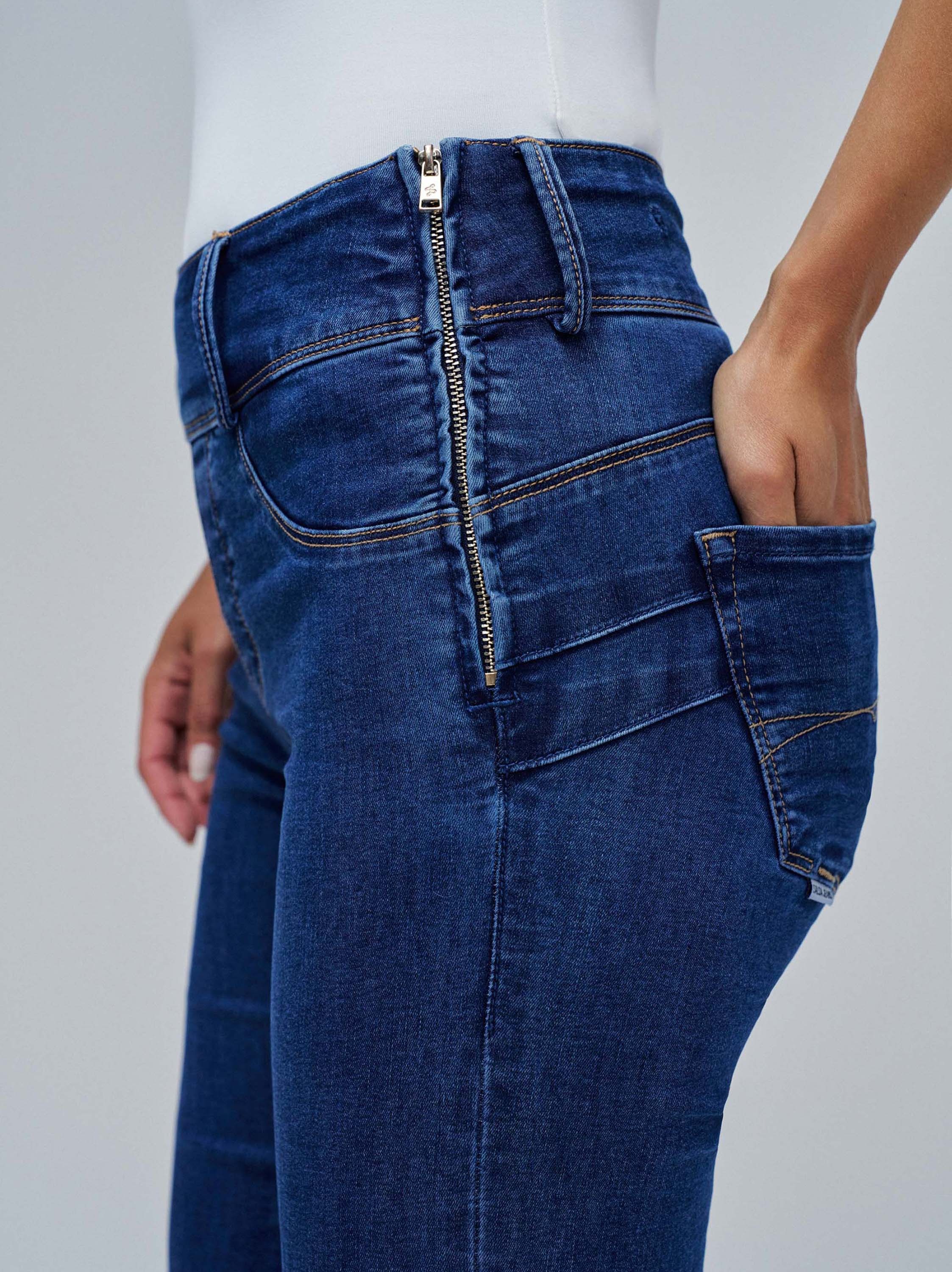 Jeans Secret Silhouette Push In Bootcut Azul-marinho-4