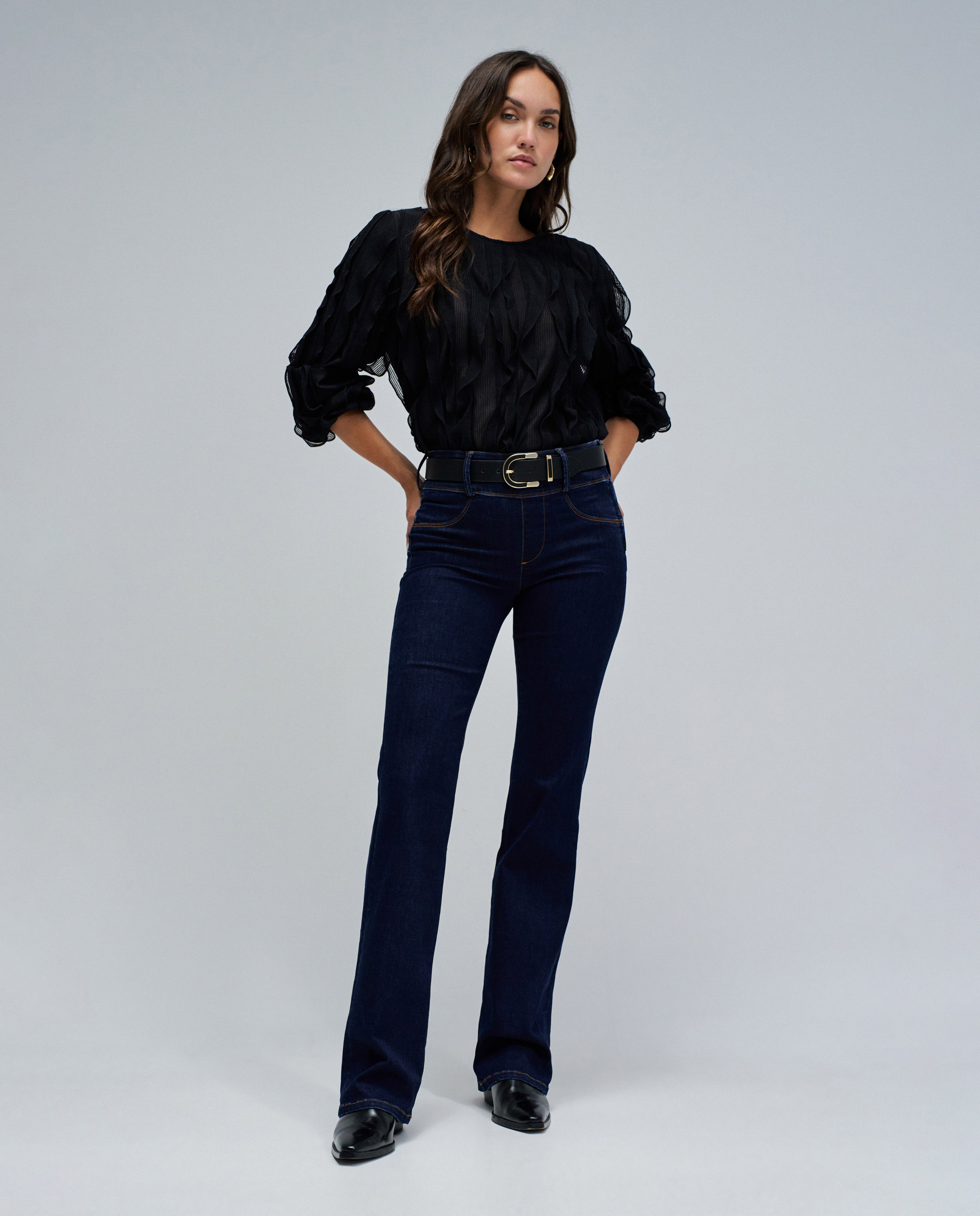 Jeans Secret Silhouette Push In Bootcut Azul-1