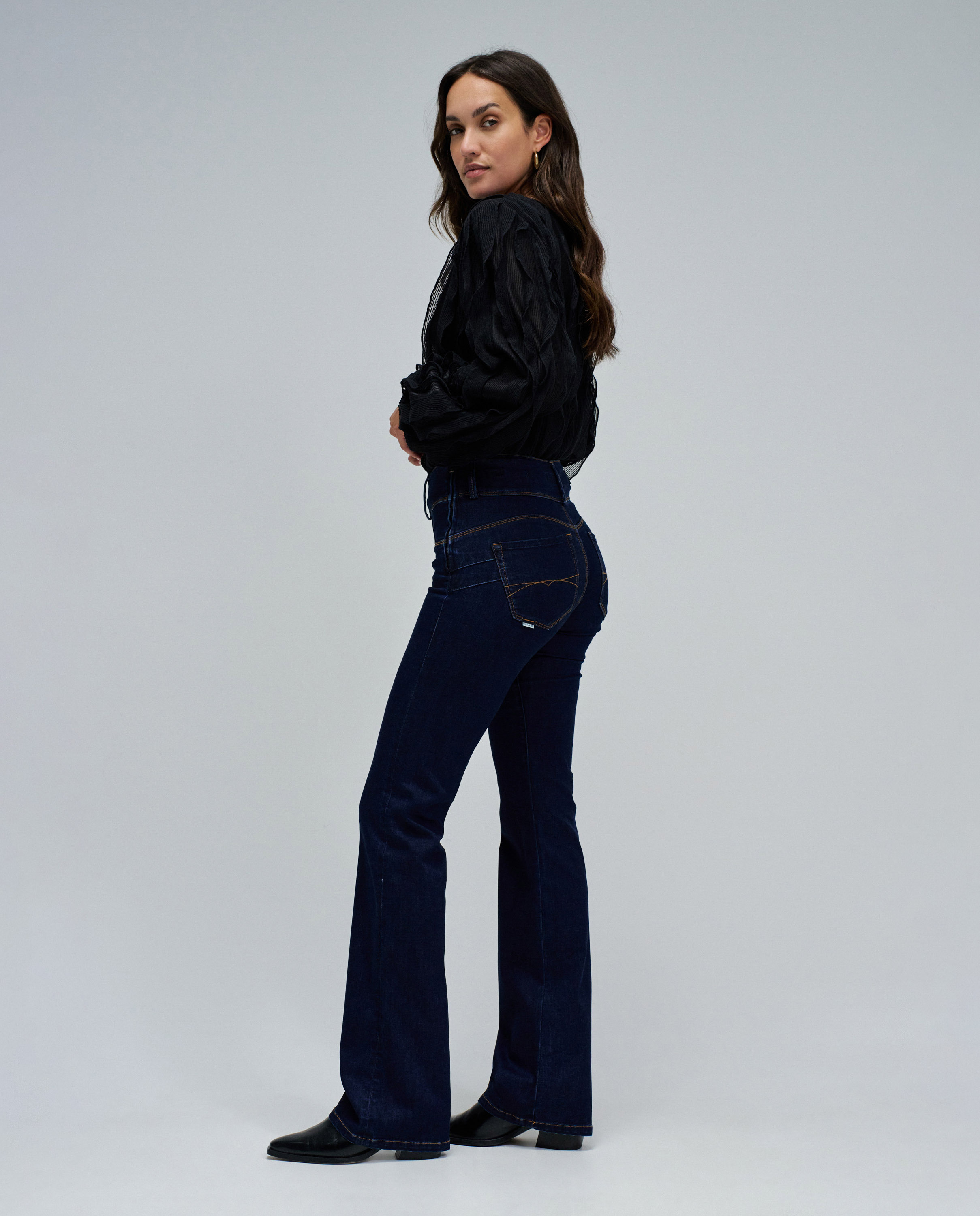 Jeans Secret Silhouette Push In Bootcut Azul-2