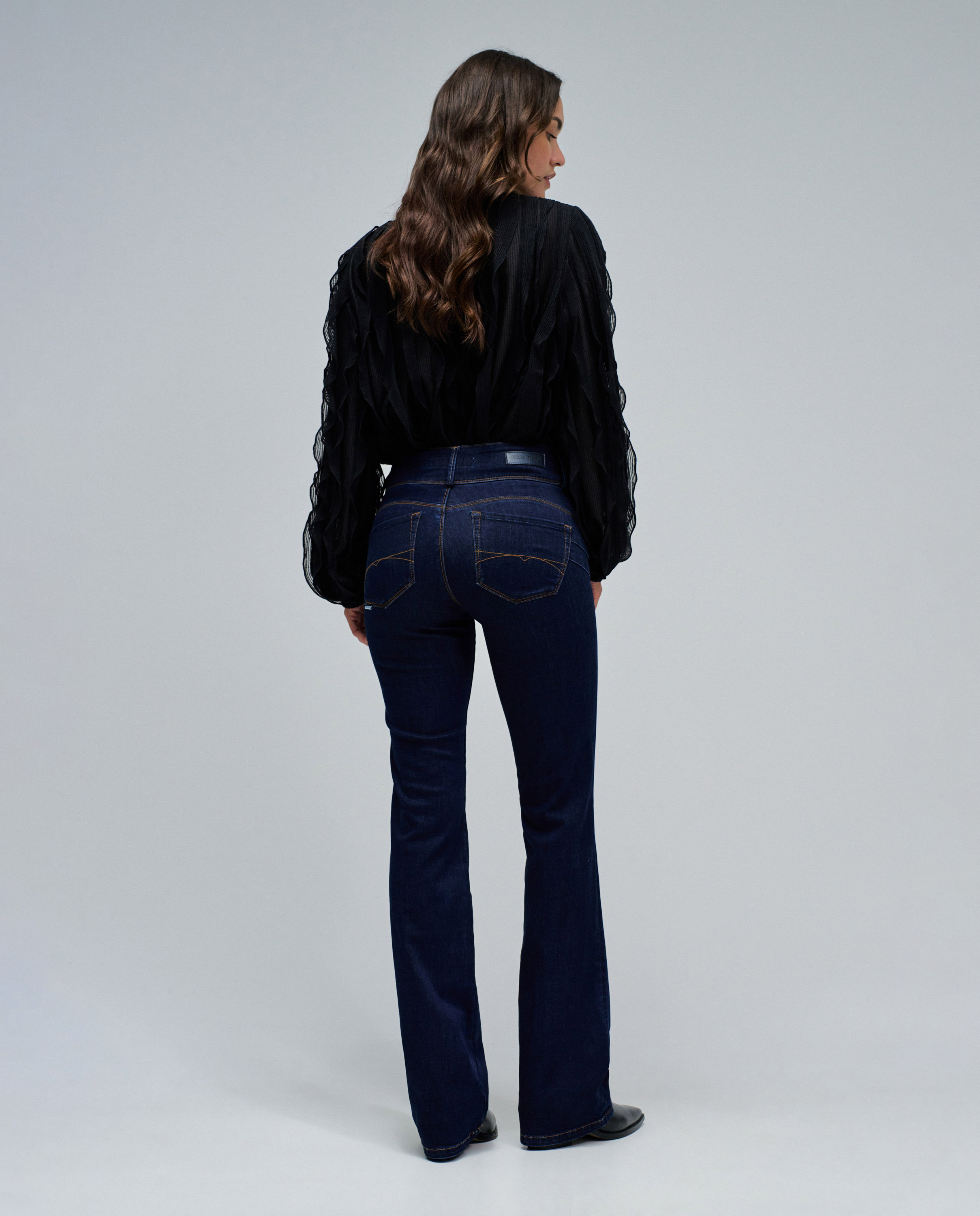 Jeans Secret Silhouette Push In Bootcut Azul-3