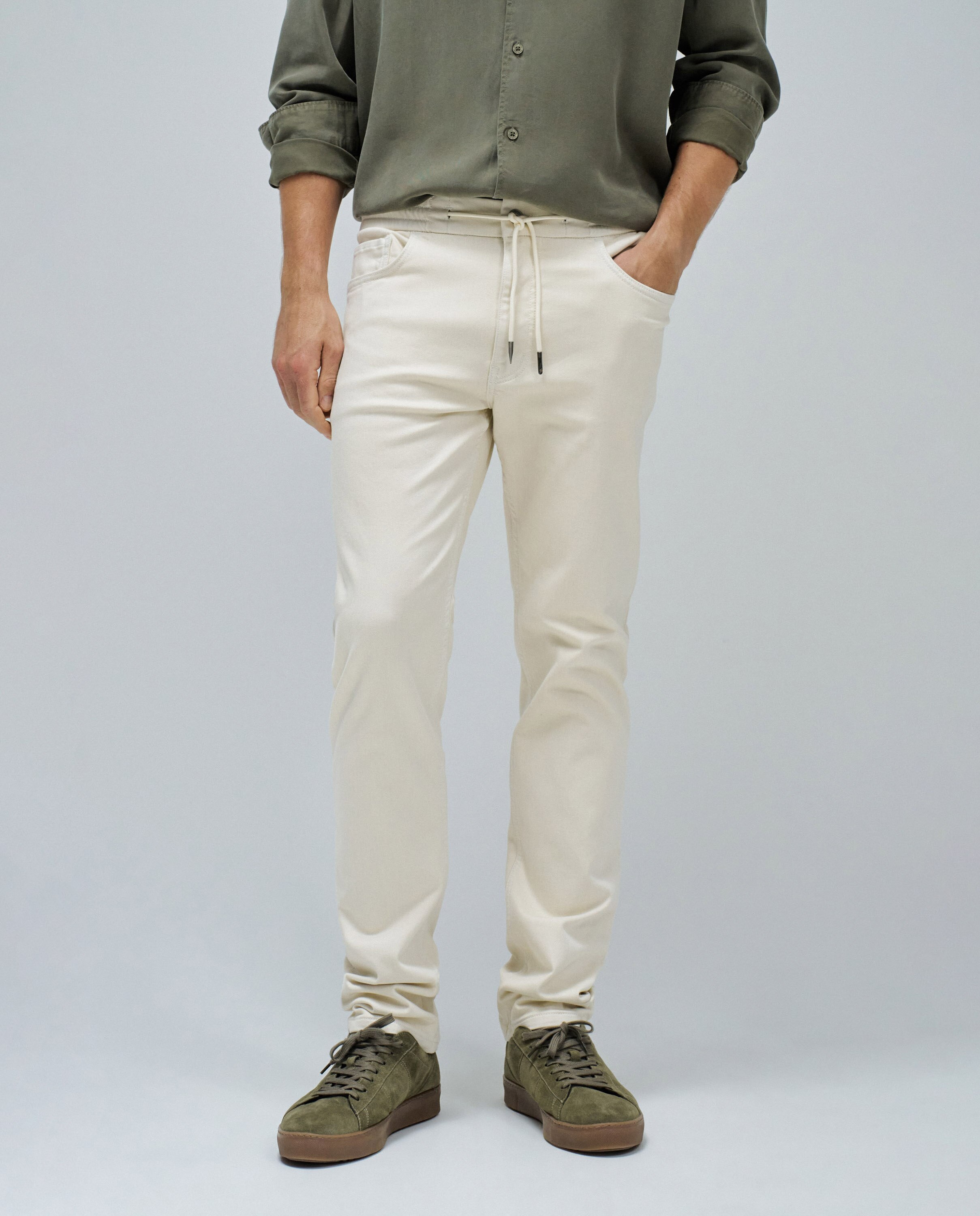 Calças Joggers S-activ Cru-5